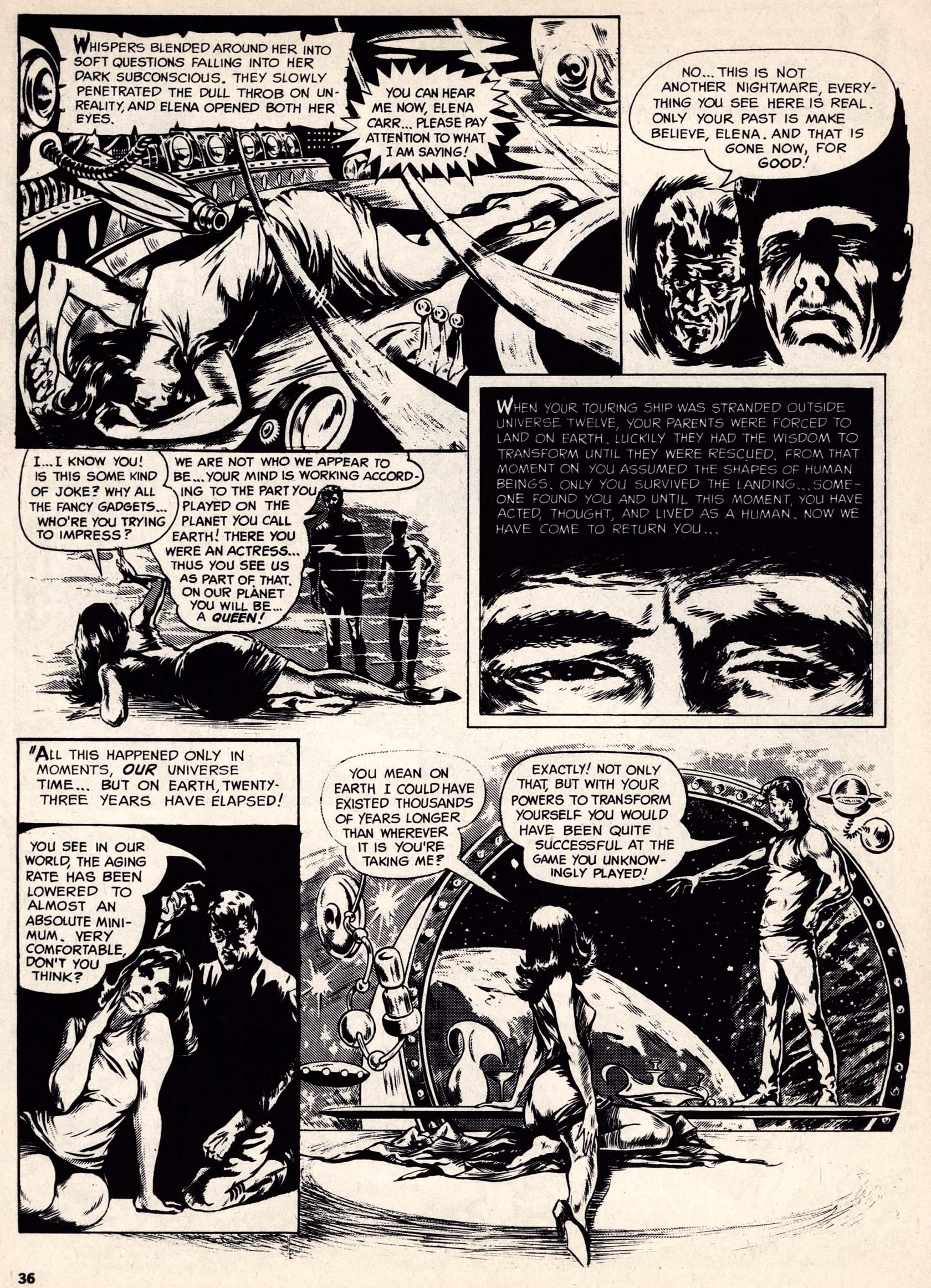 Read online Vampirella (1969) comic -  Issue #3 - 36