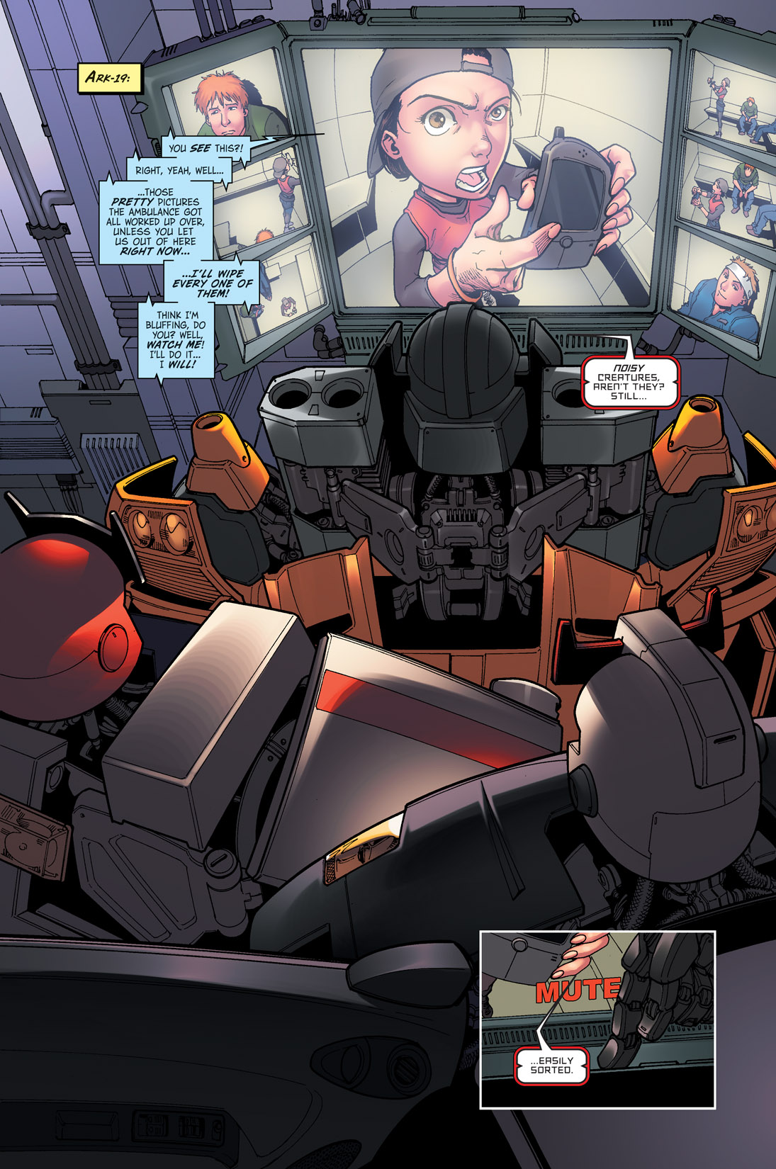 Read online The Transformers: Infiltration comic -  Issue #3 - 6