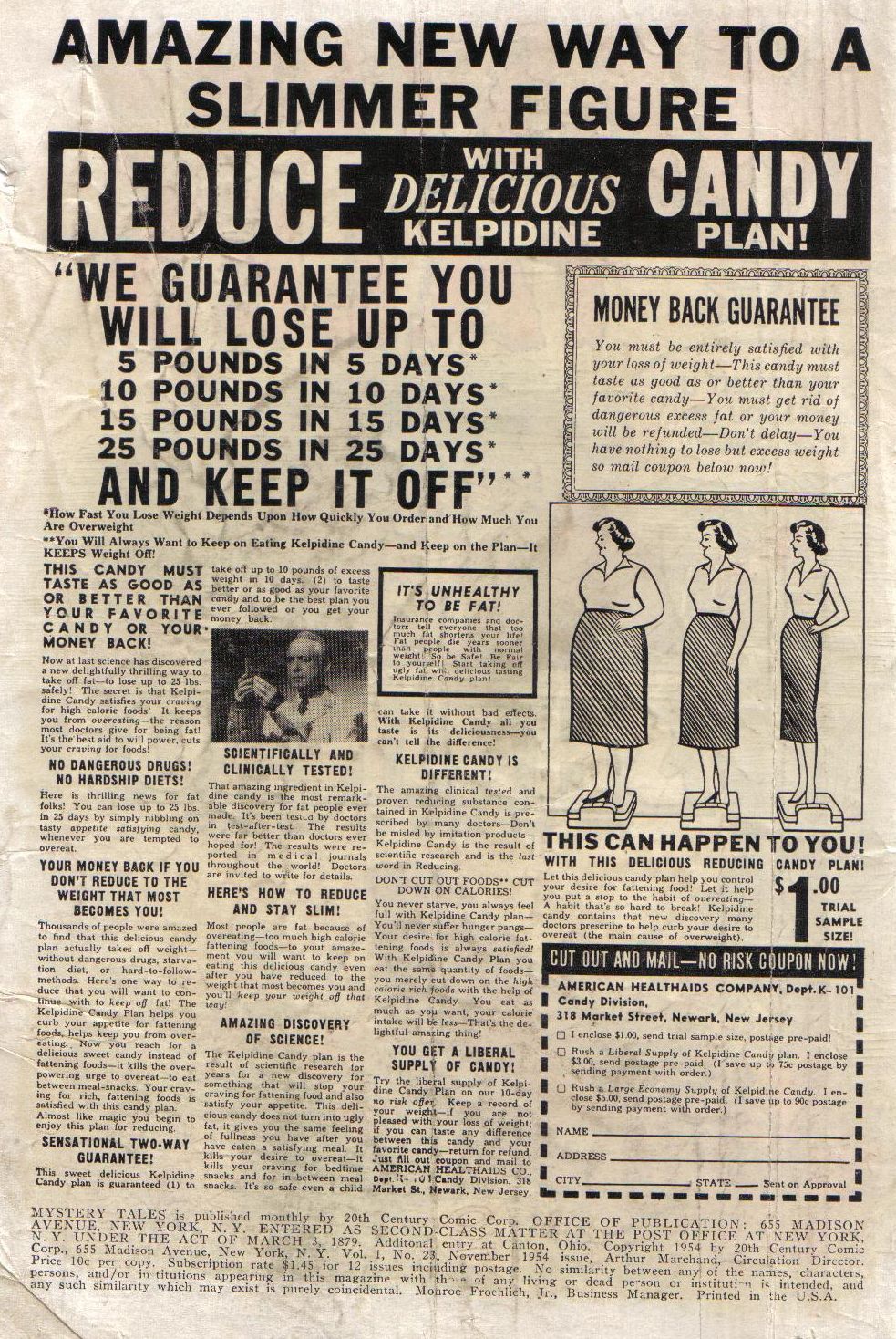 Read online Mystery Tales comic -  Issue #23 - 2