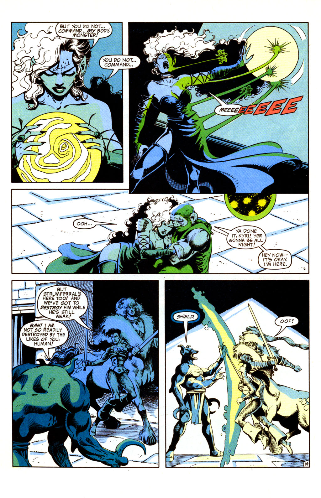 Read online Advanced Dungeons & Dragons comic -  Issue #36 - 14