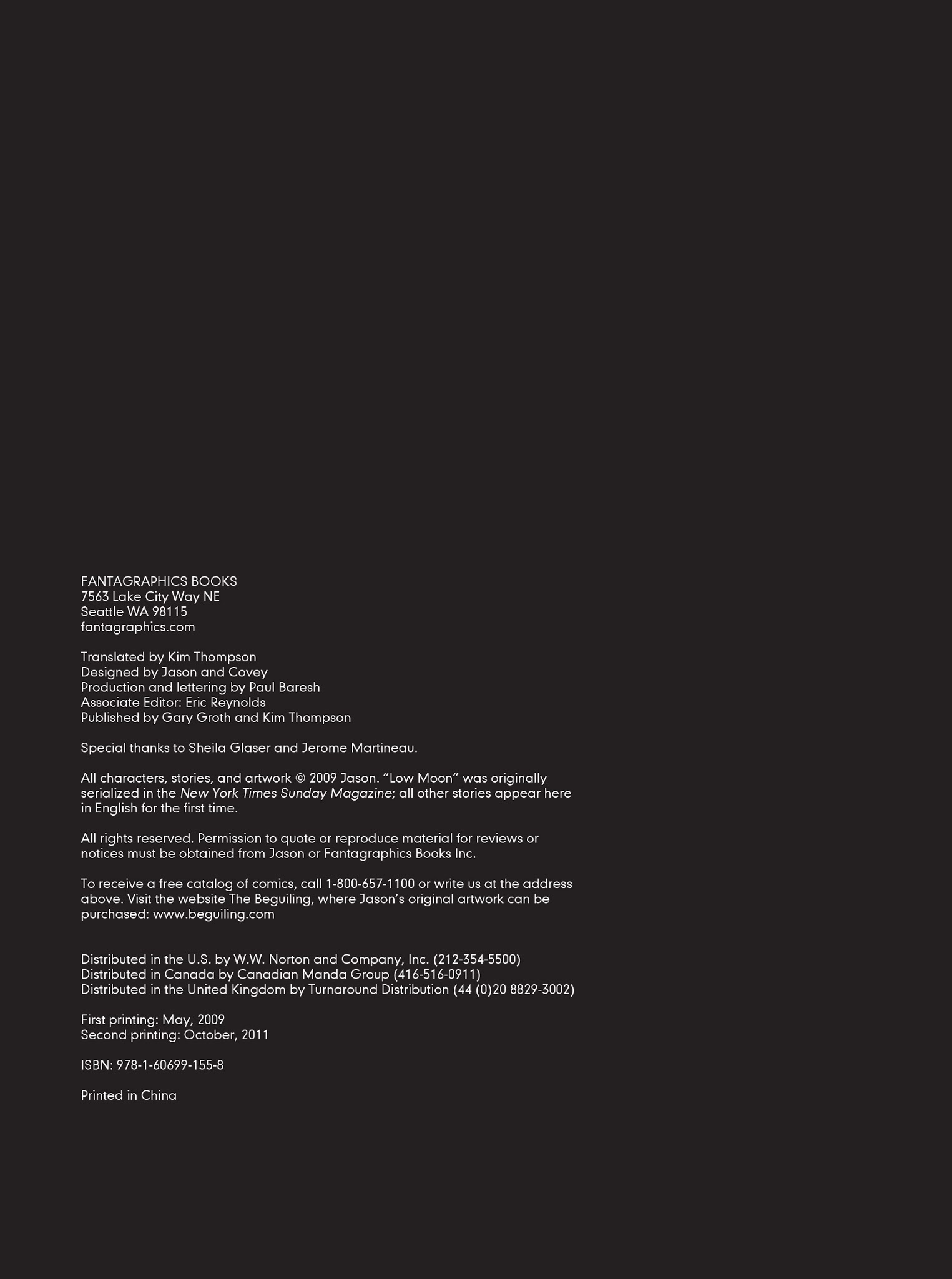 Read online Low Moon comic -  Issue # TPB - 5
