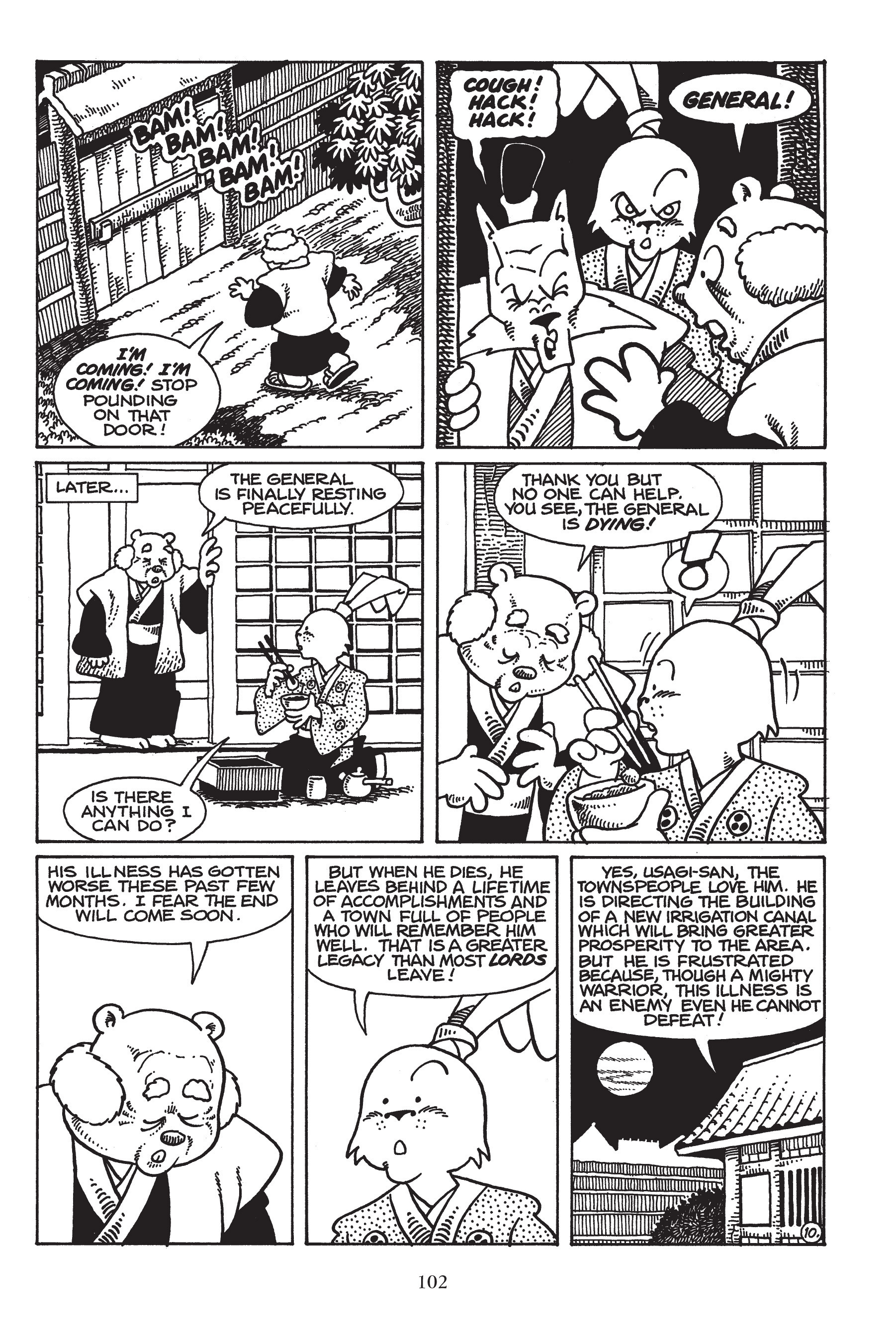Read online Usagi Yojimbo (1987) comic -  Issue # _TPB 5 - 100