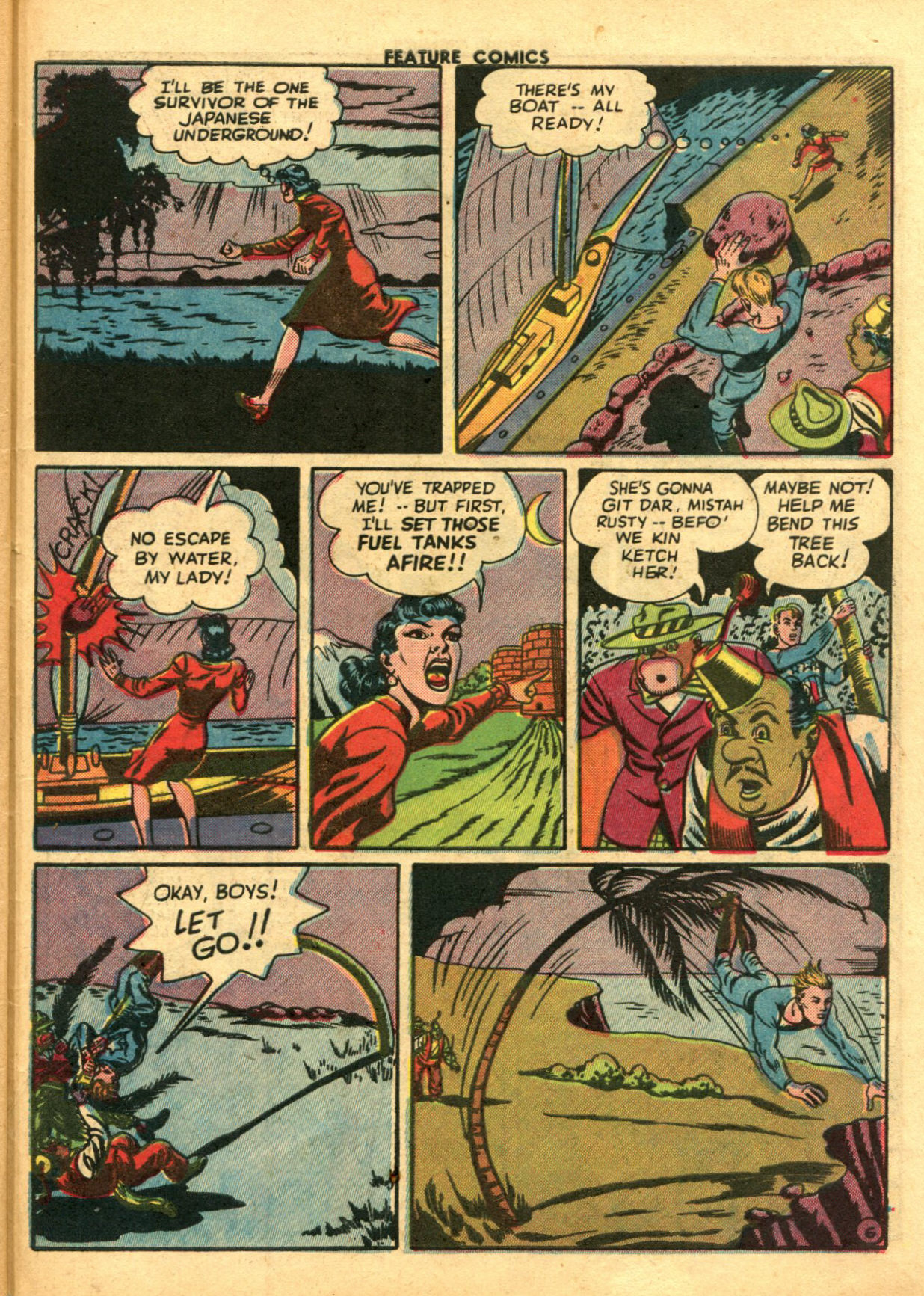 Read online Feature Comics comic -  Issue #78 - 57