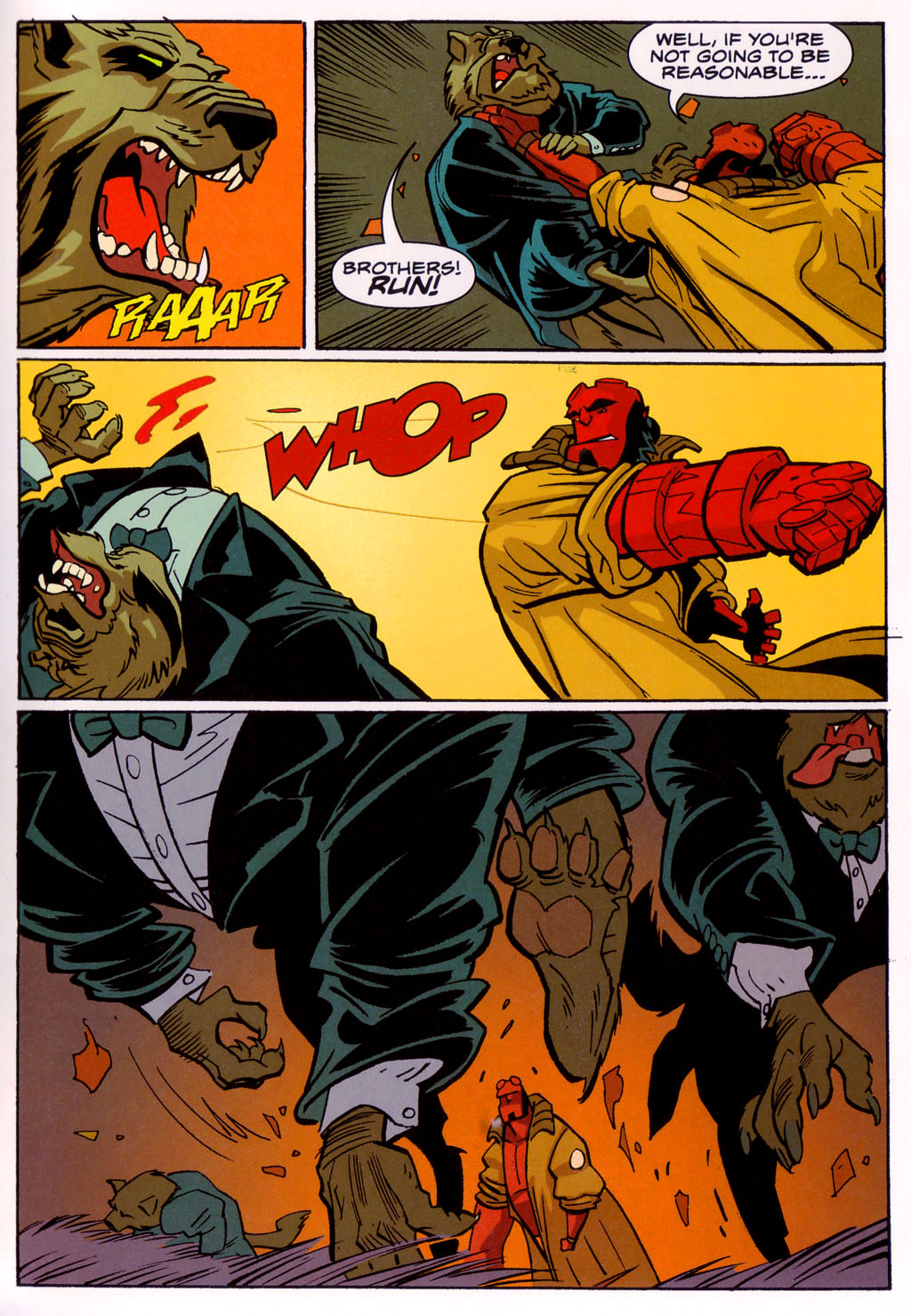 Read online Hellboy Animated: The Black Wedding comic -  Issue # TPB - 10