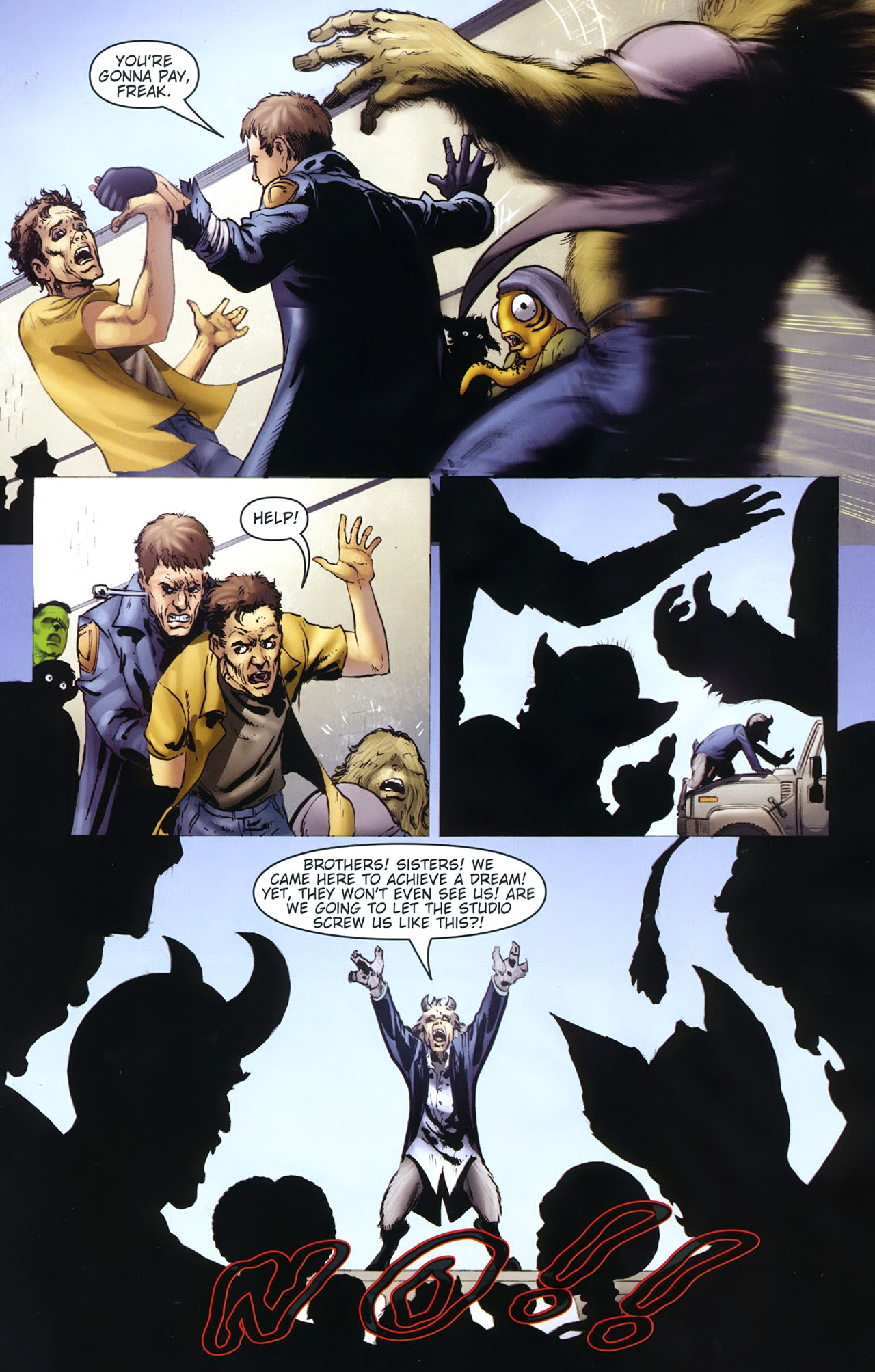 Read online Urban Monsters comic -  Issue #3 - 14