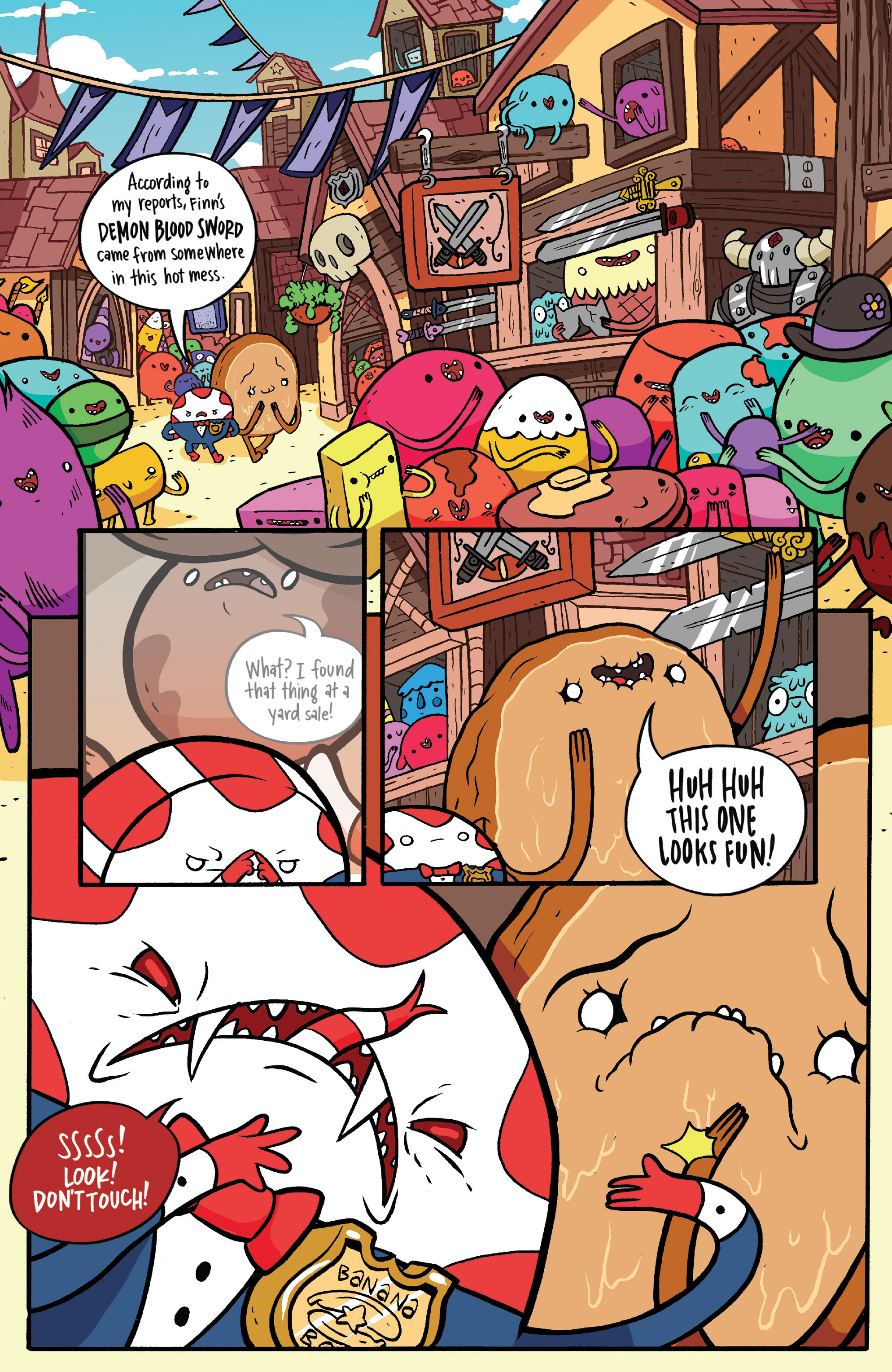 Read online Adventure Time: Candy Capers comic -  Issue #4 - 7
