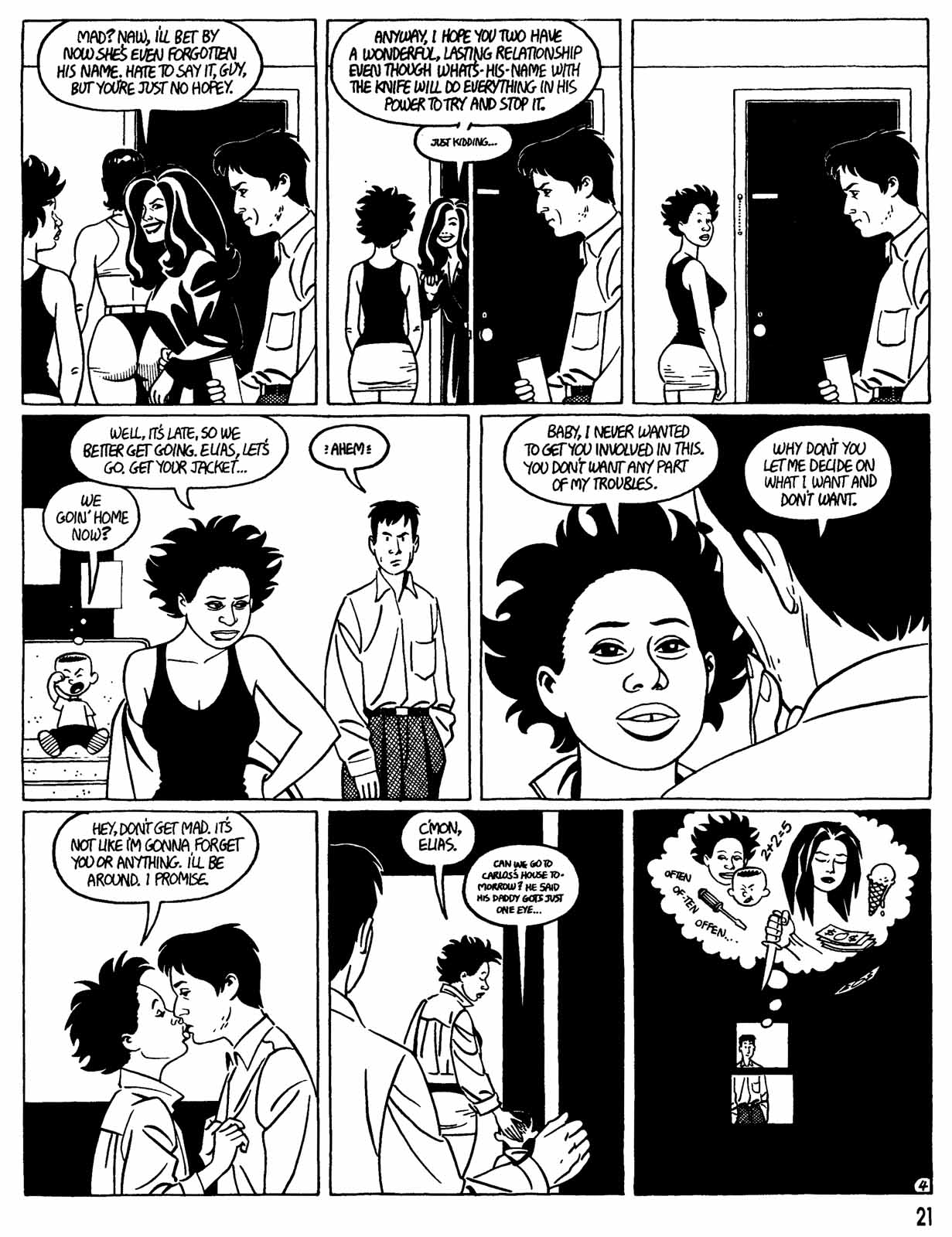 Read online Love and Rockets (1982) comic -  Issue #32 - 23