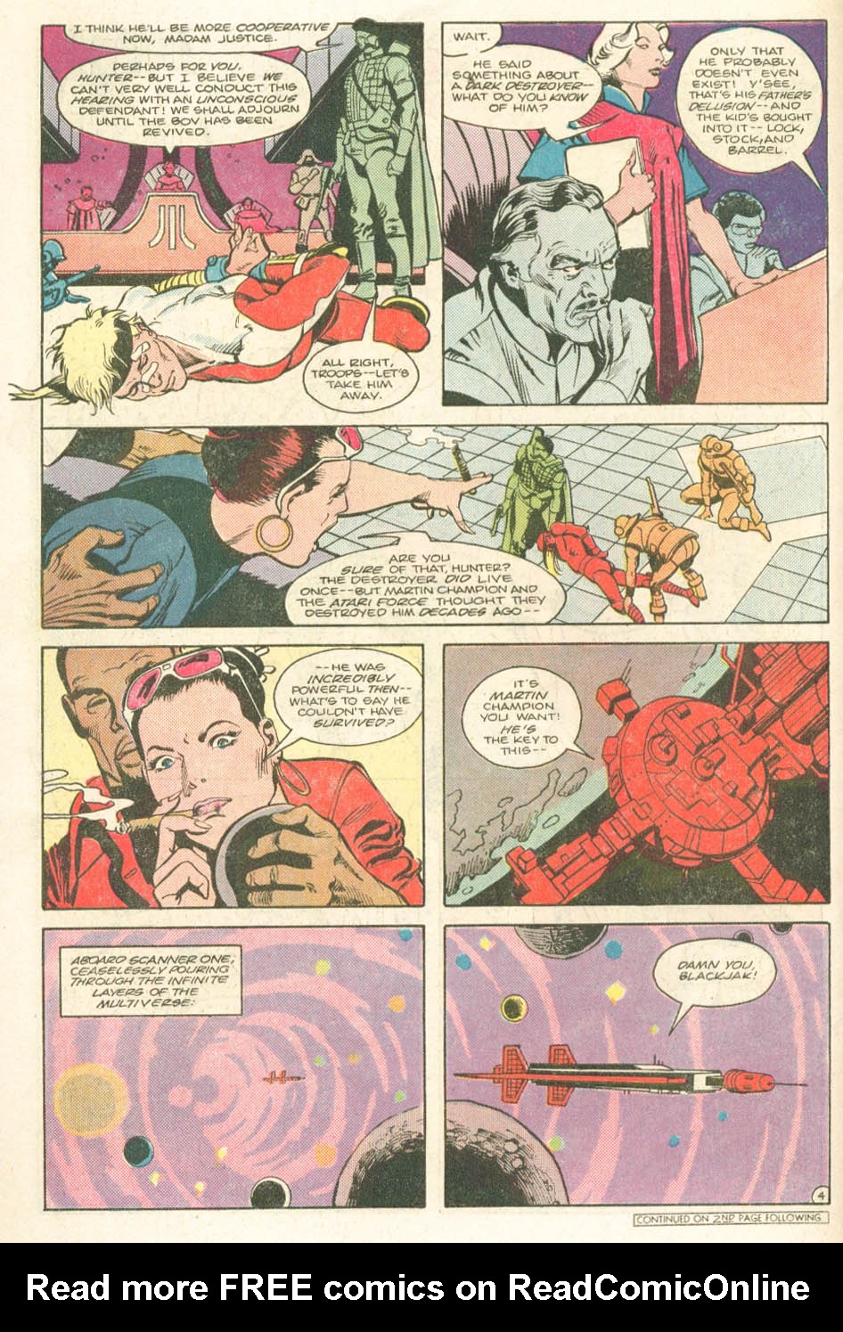 Read online Atari Force (1984) comic -  Issue #12 - 6