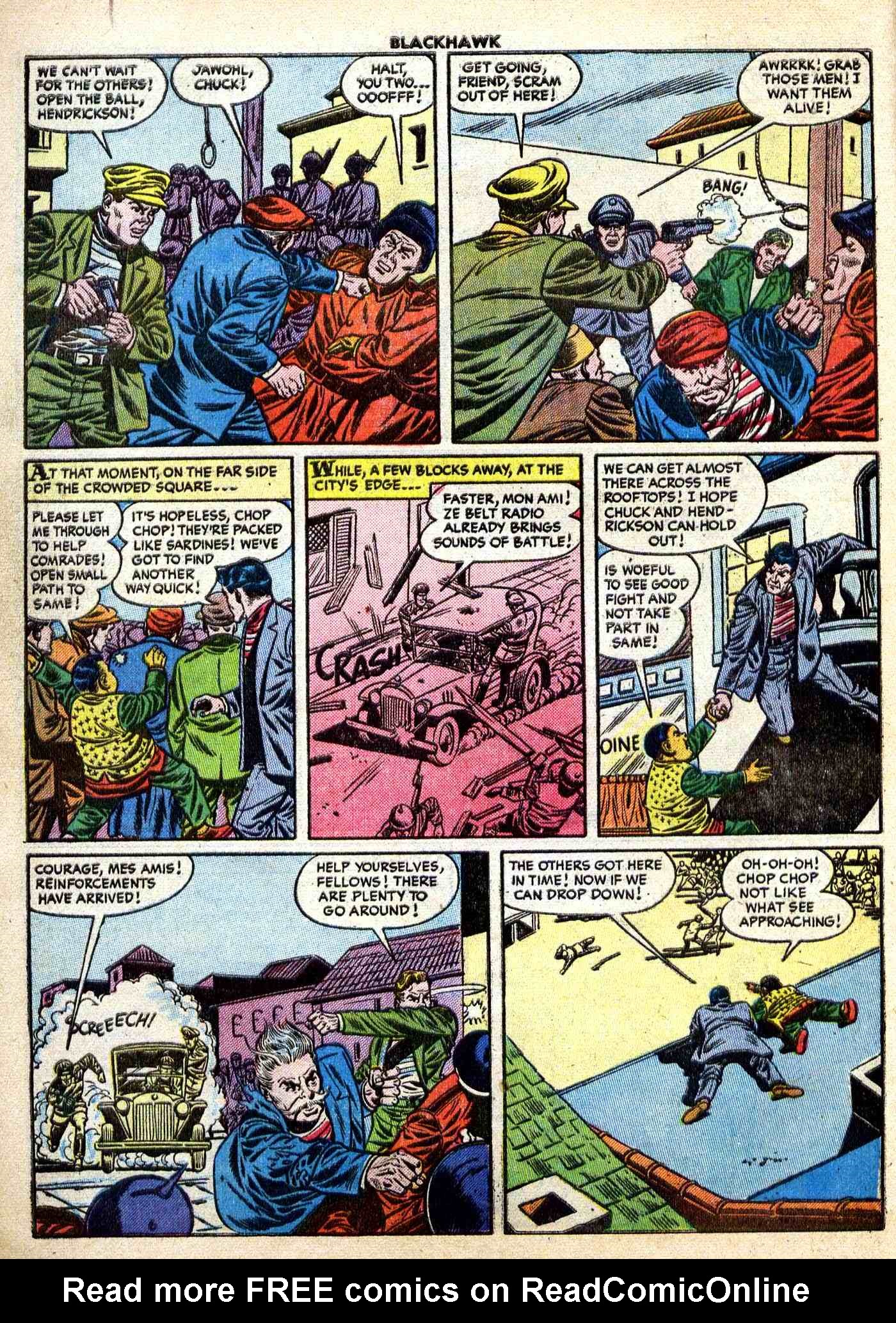 Read online Blackhawk (1957) comic -  Issue #96 - 7