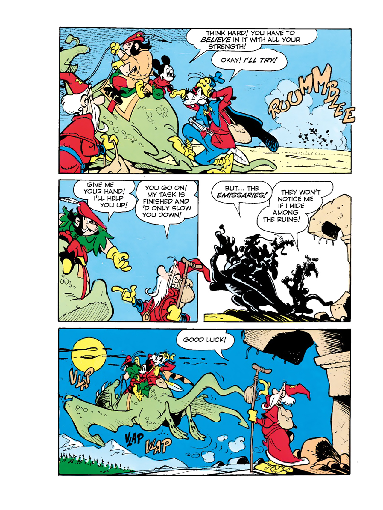 Read online Mickey Mouse in the Sword of Ice comic -  Issue #3 - 32