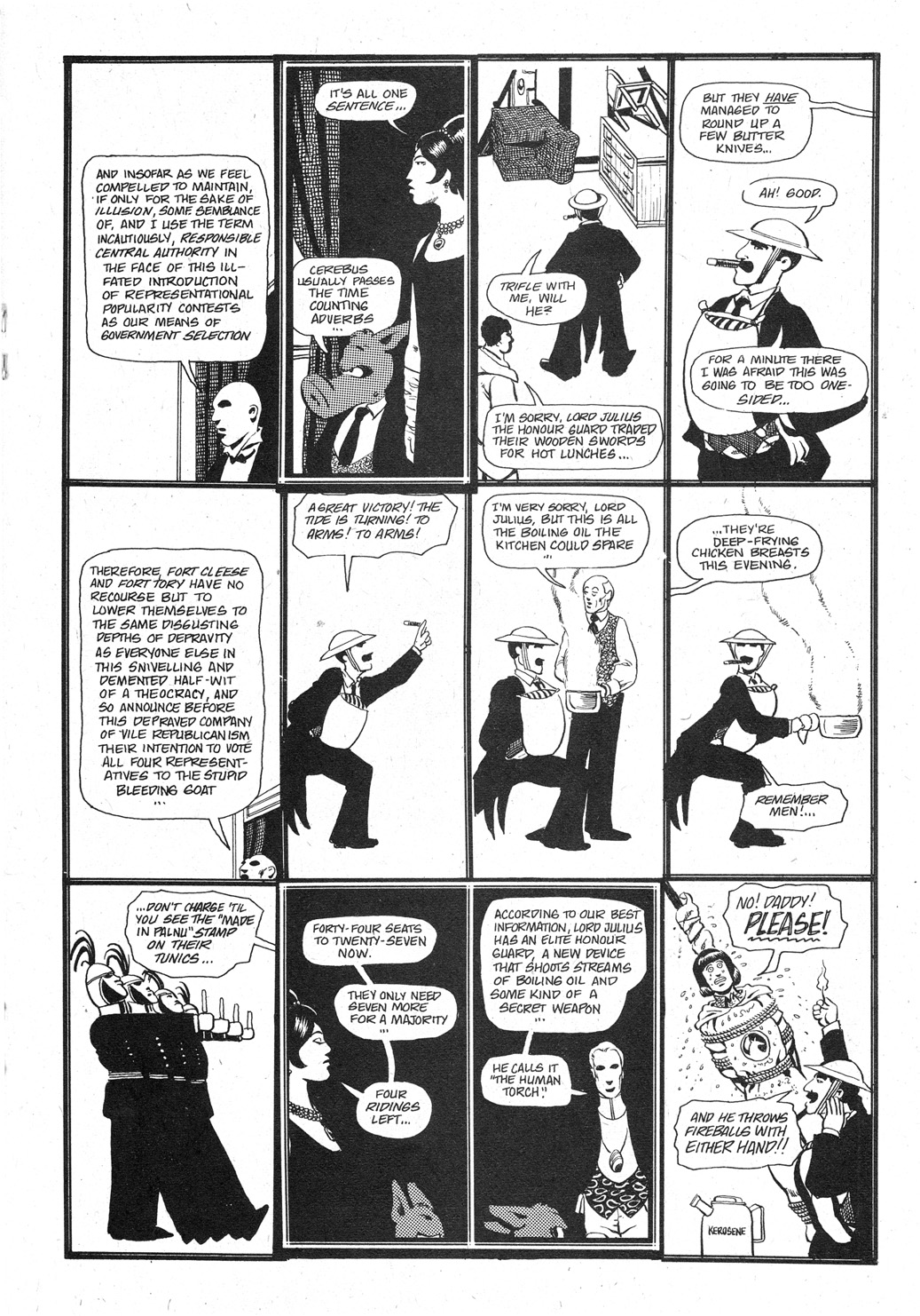 Read online Cerebus comic -  Issue #43 - 19