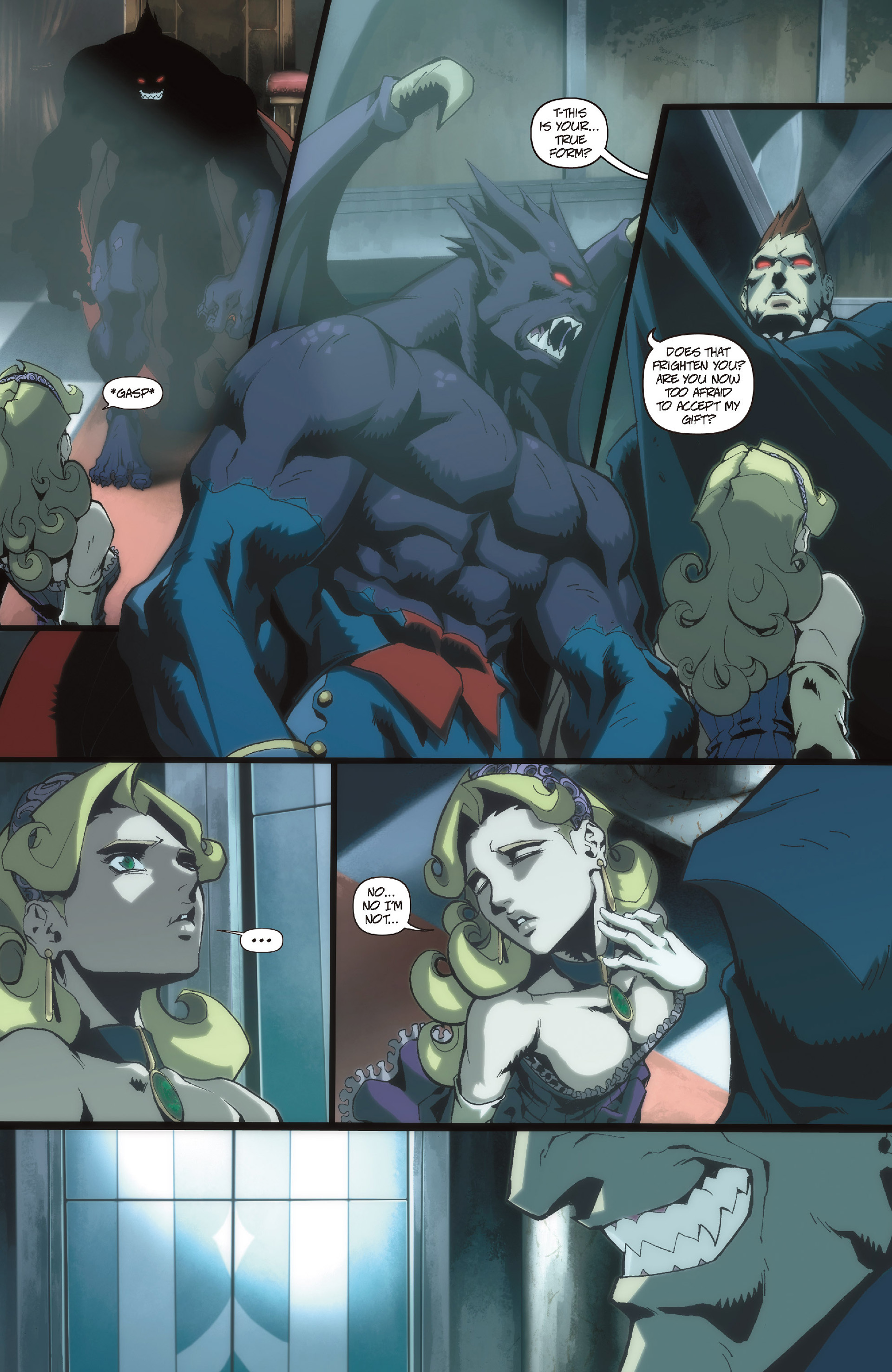 Read online Darkstalkers comic -  Issue #3 - 24