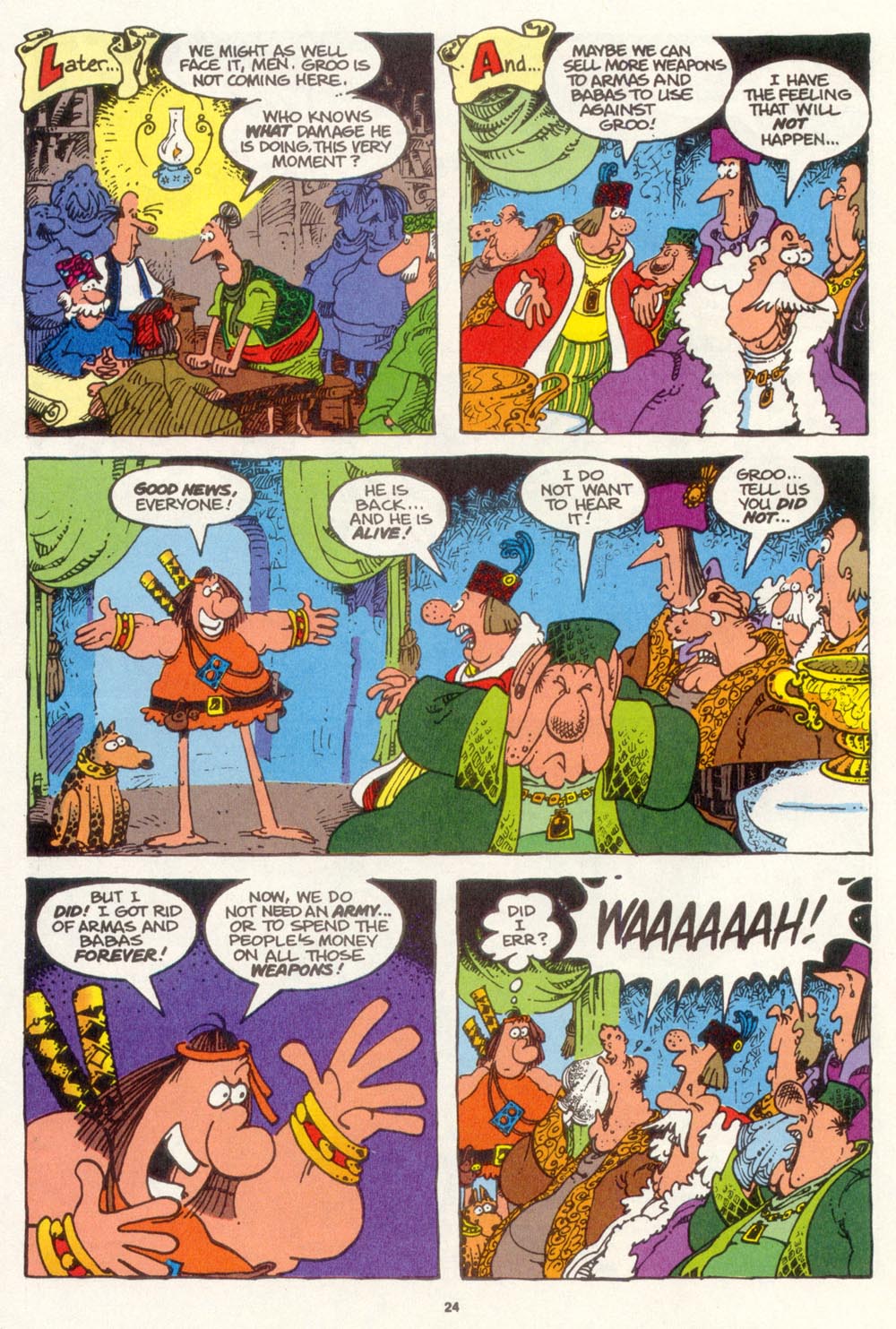 Read online Sergio Aragonés Groo the Wanderer comic -  Issue #109 - 26