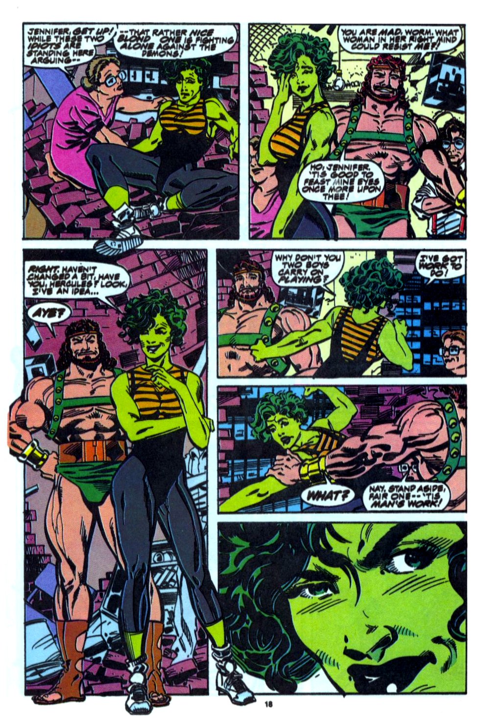 Read online The Sensational She-Hulk comic -  Issue #25 - 14