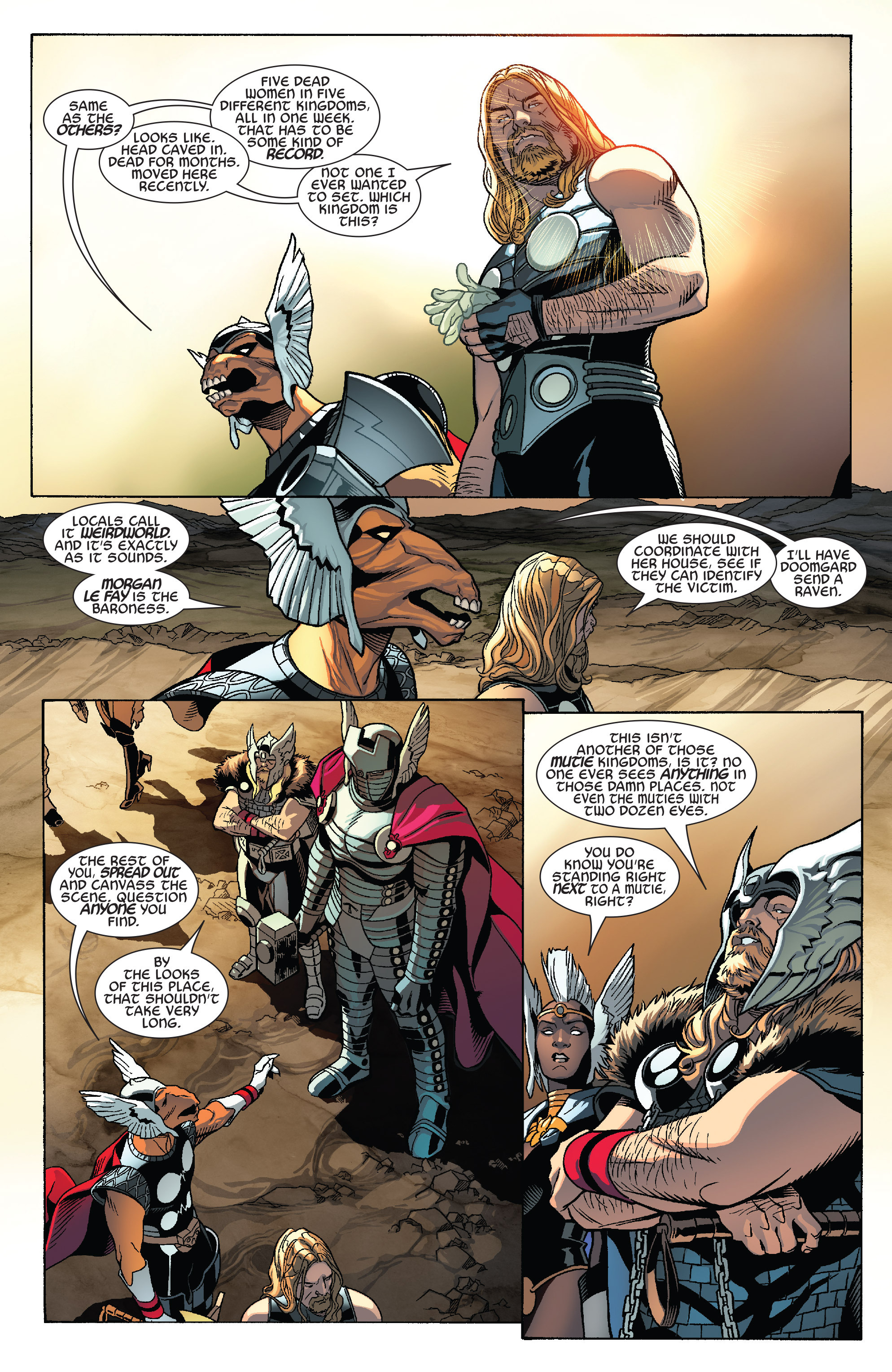 Read online Thors comic -  Issue #1 - 6