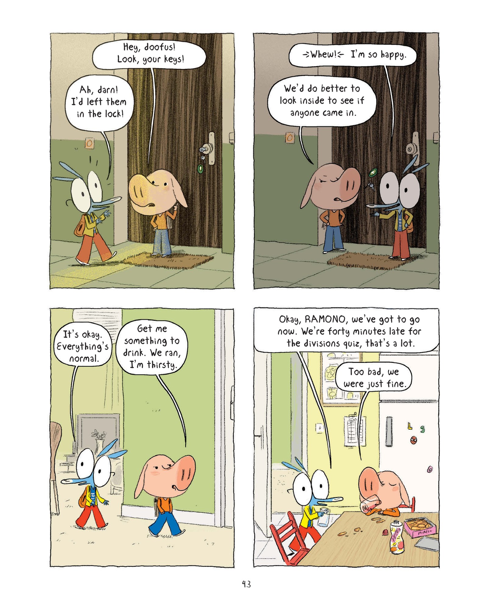 Read online Ariol comic -  Issue # TPB 4 - 44