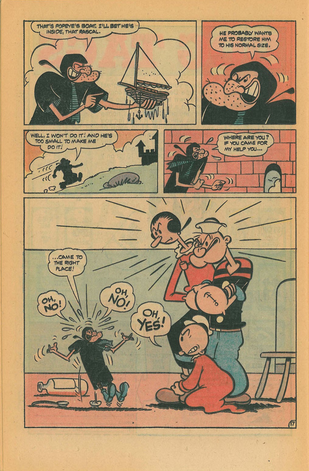 Read online Popeye (1948) comic -  Issue #129 - 24
