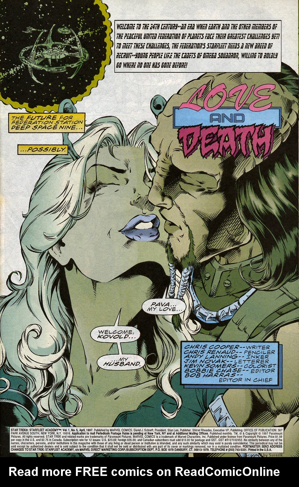 Read online Star Trek: Starfleet Academy (1996) comic -  Issue #5 - 3