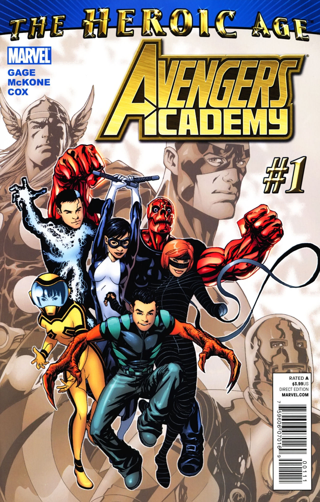 Read online Avengers Academy comic -  Issue #1 - 1