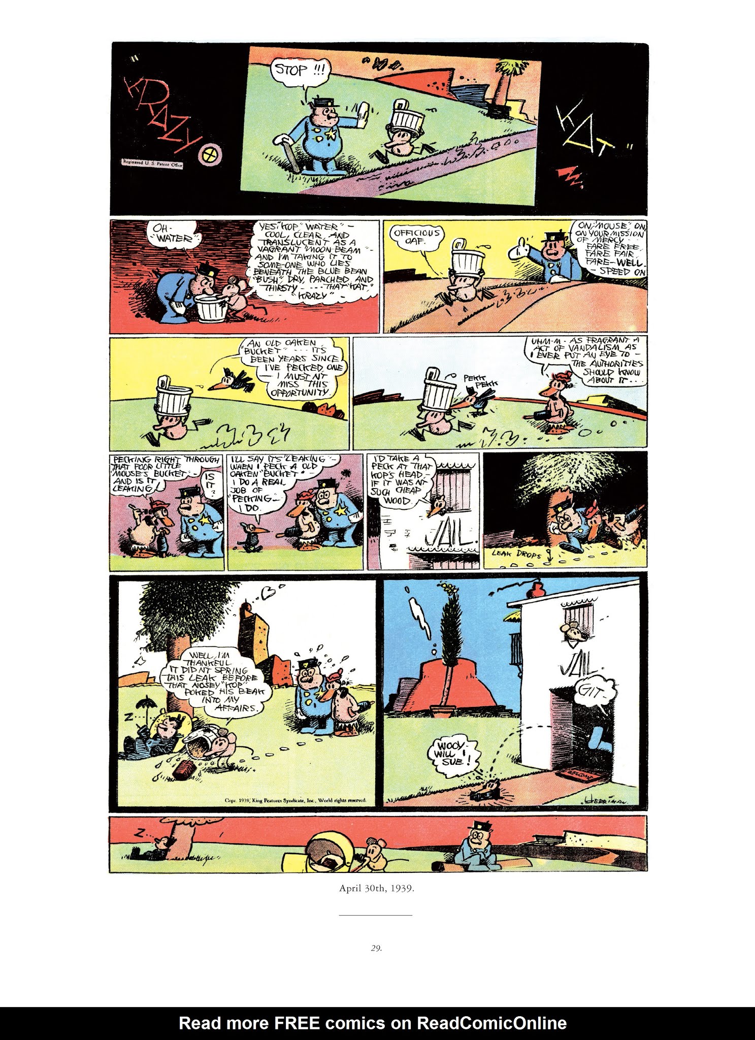 Read online Krazy & Ignatz comic -  Issue # TPB 11 - 29