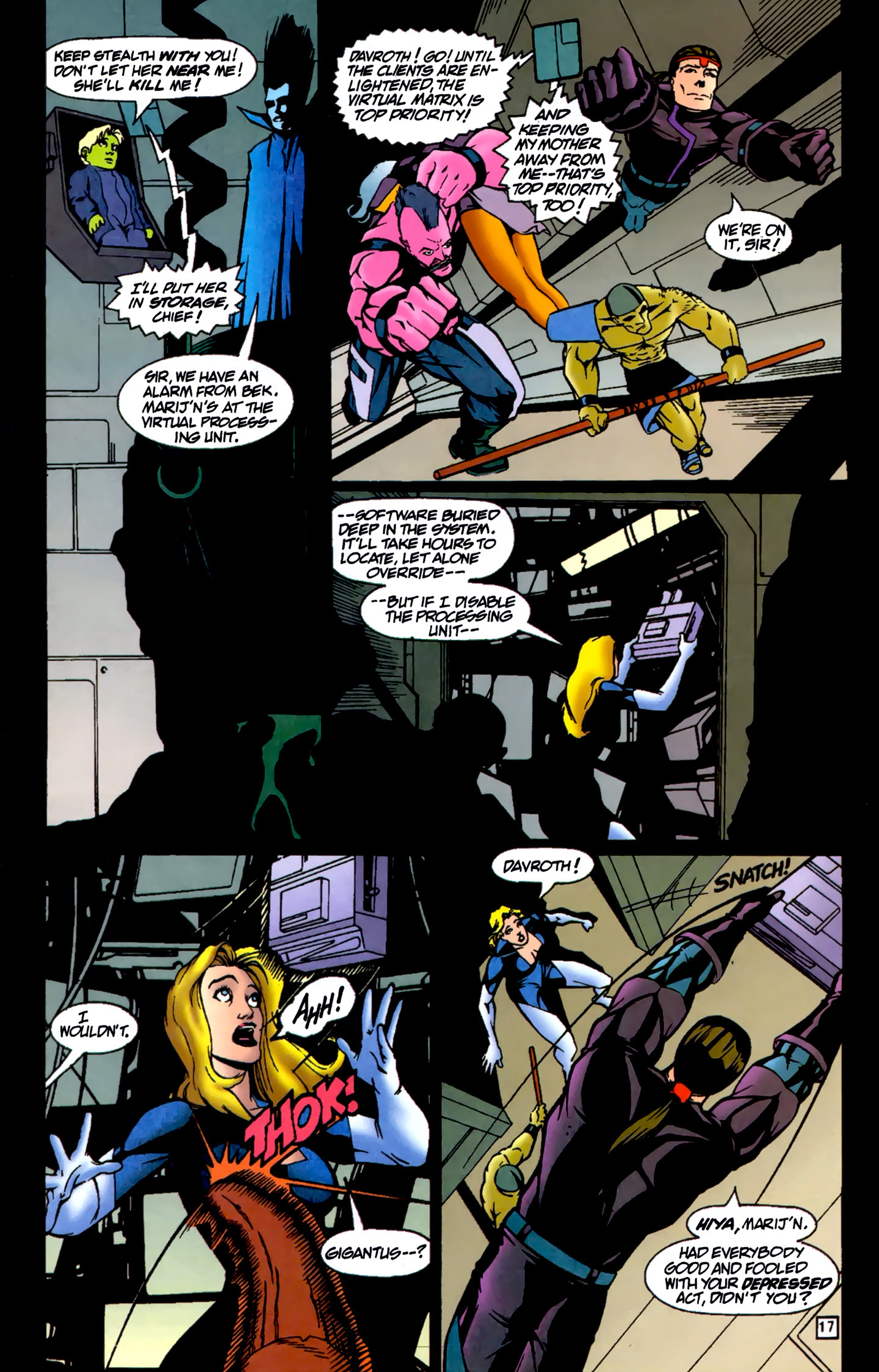 Read online R.E.B.E.L.S. '94 comic -  Issue #8 - 17