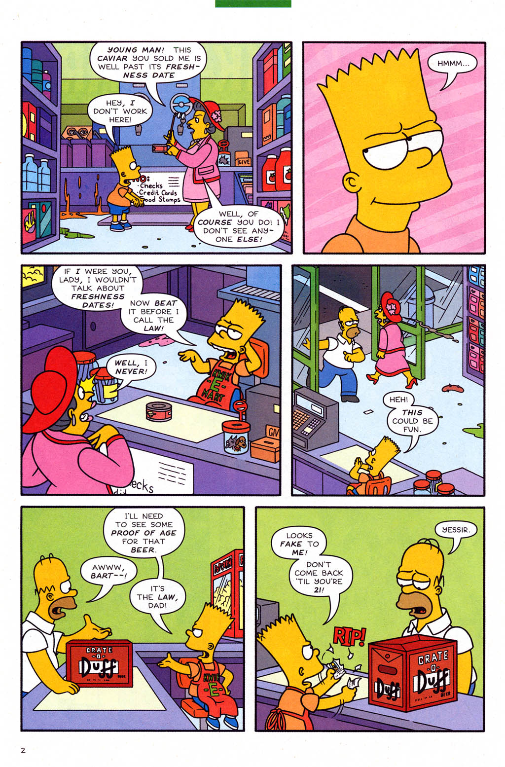 Read online Simpsons Comics Presents Bart Simpson comic -  Issue #23 - 22