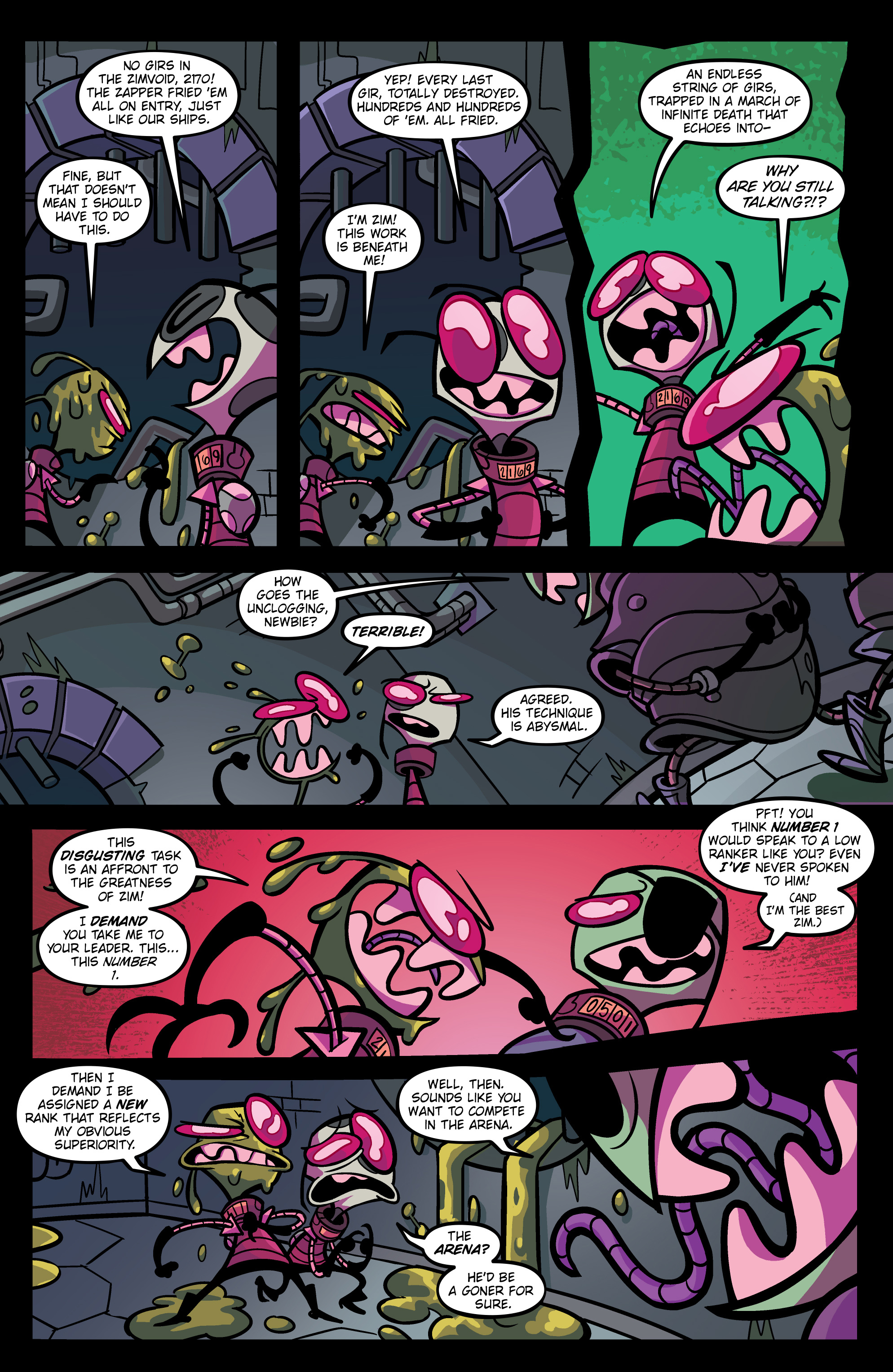 Read online Invader Zim comic -  Issue #47 - 12