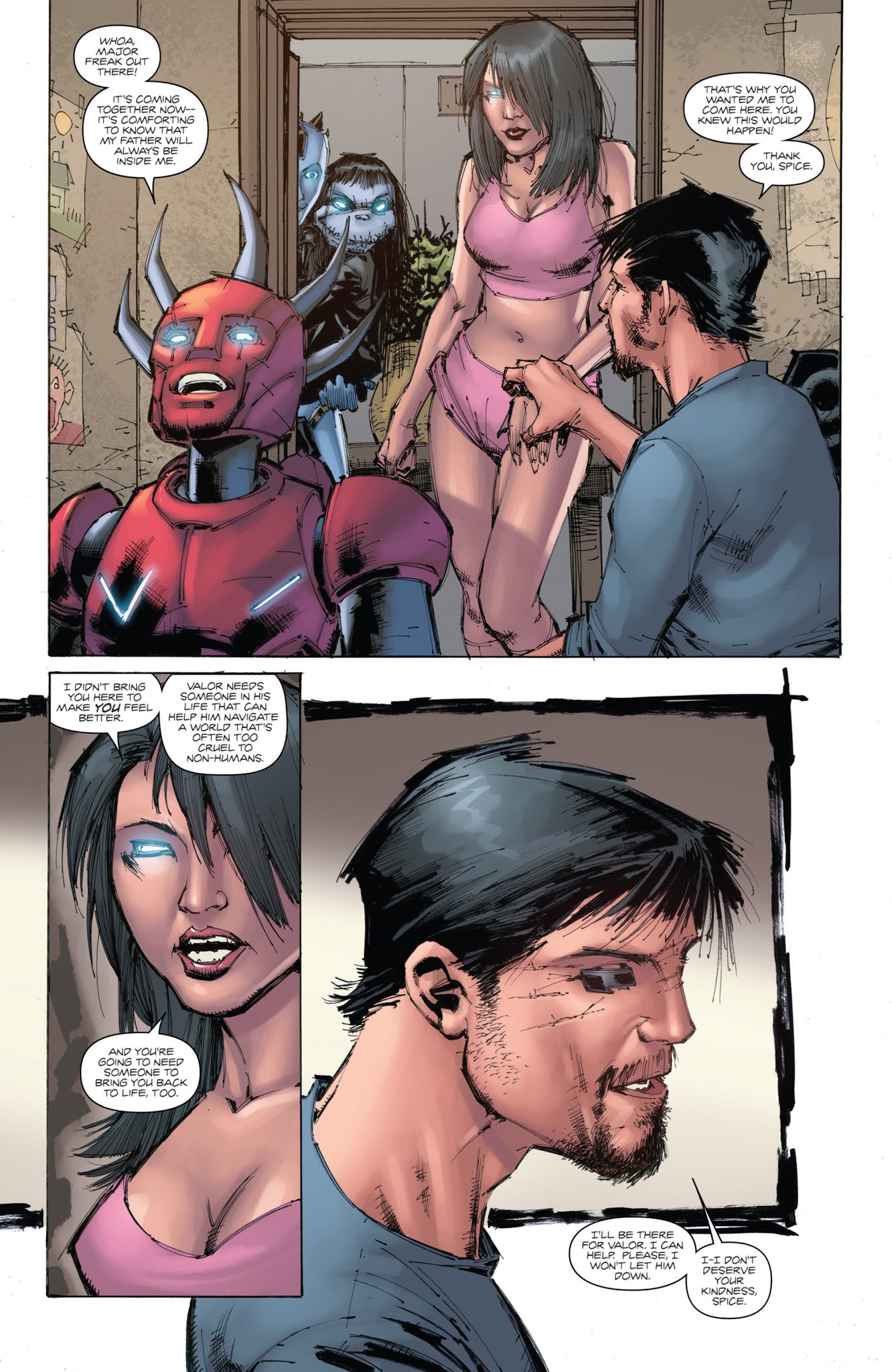Read online Non-Humans comic -  Issue # _TPB - 116