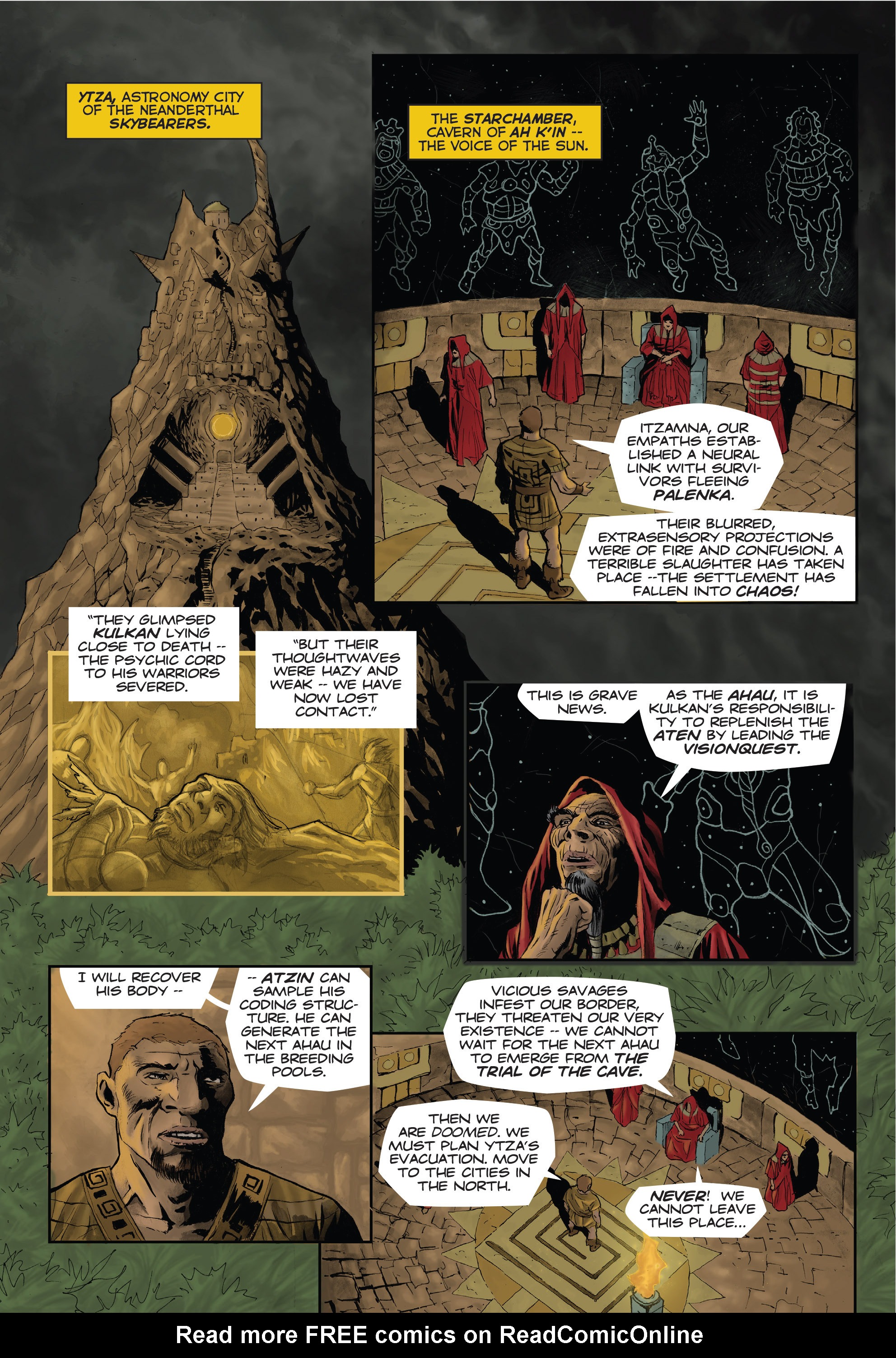 Read online Future Primitive comic -  Issue #3 - 4