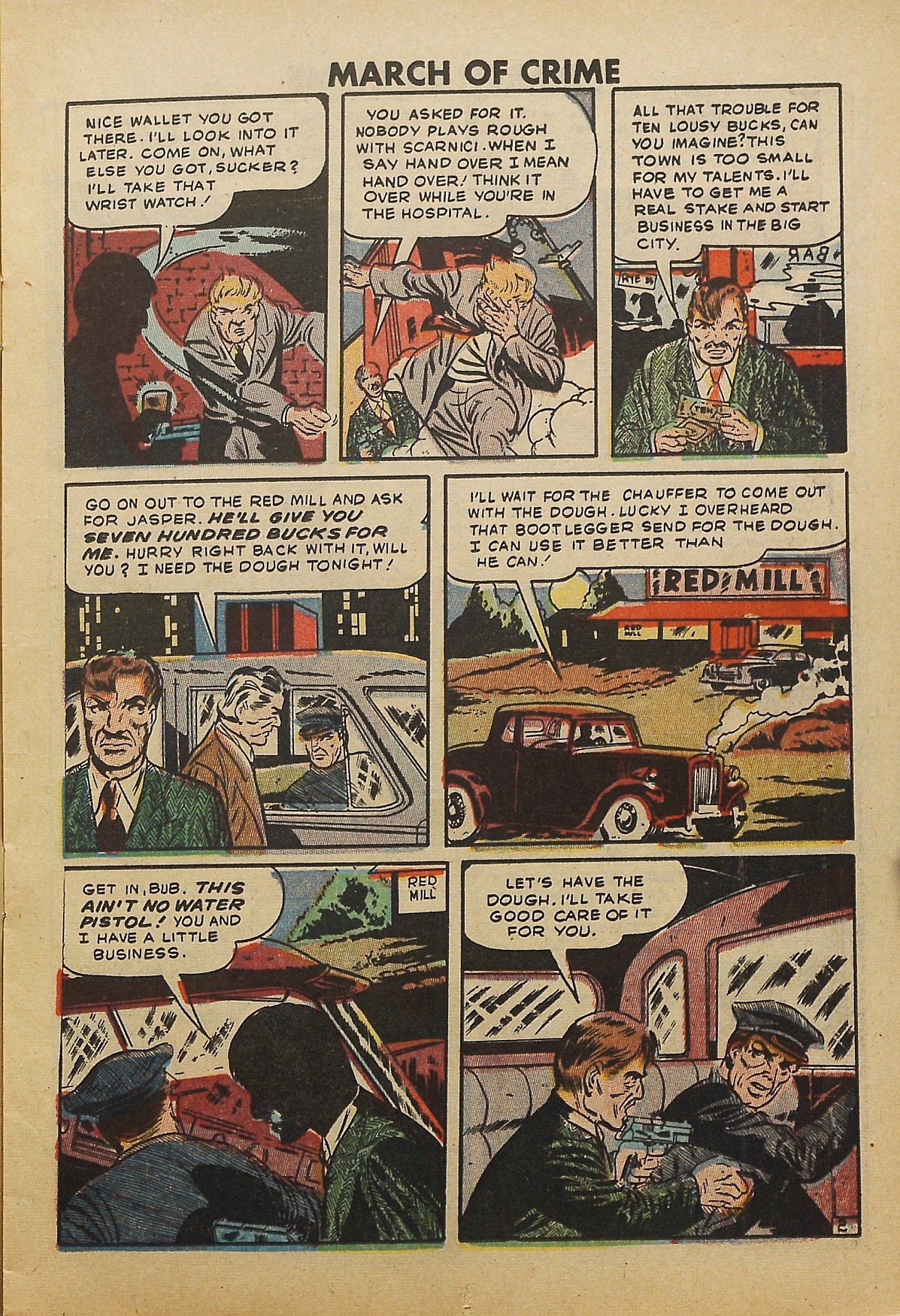 Read online March of Crime comic -  Issue #1 - 13