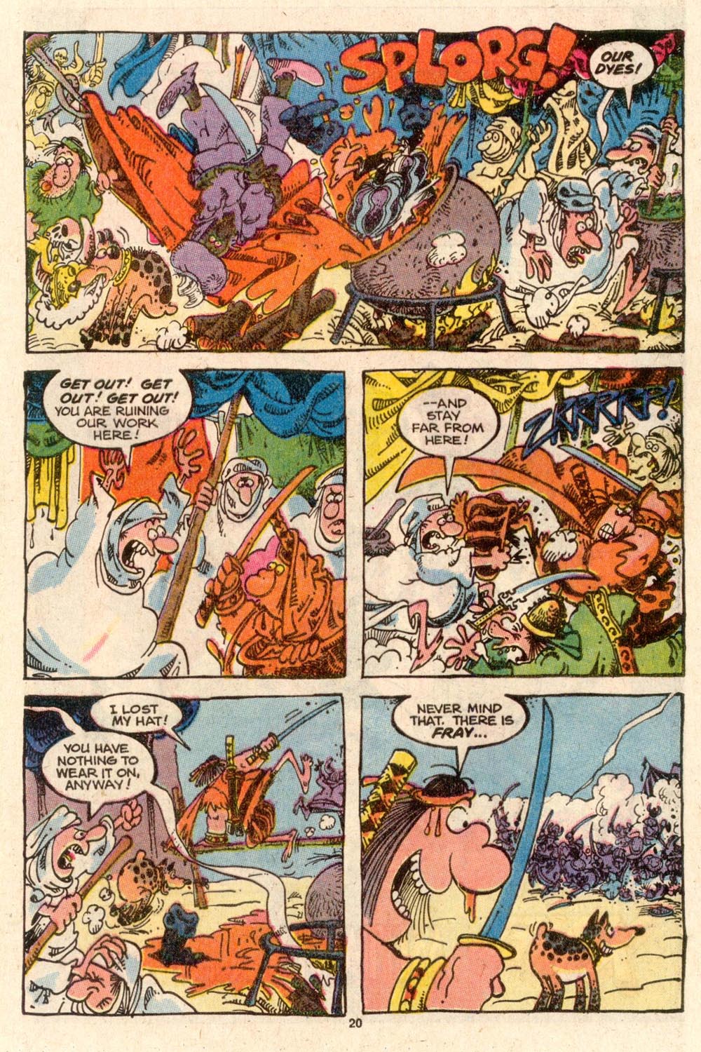 Read online Sergio Aragonés Groo the Wanderer comic -  Issue #46 - 21