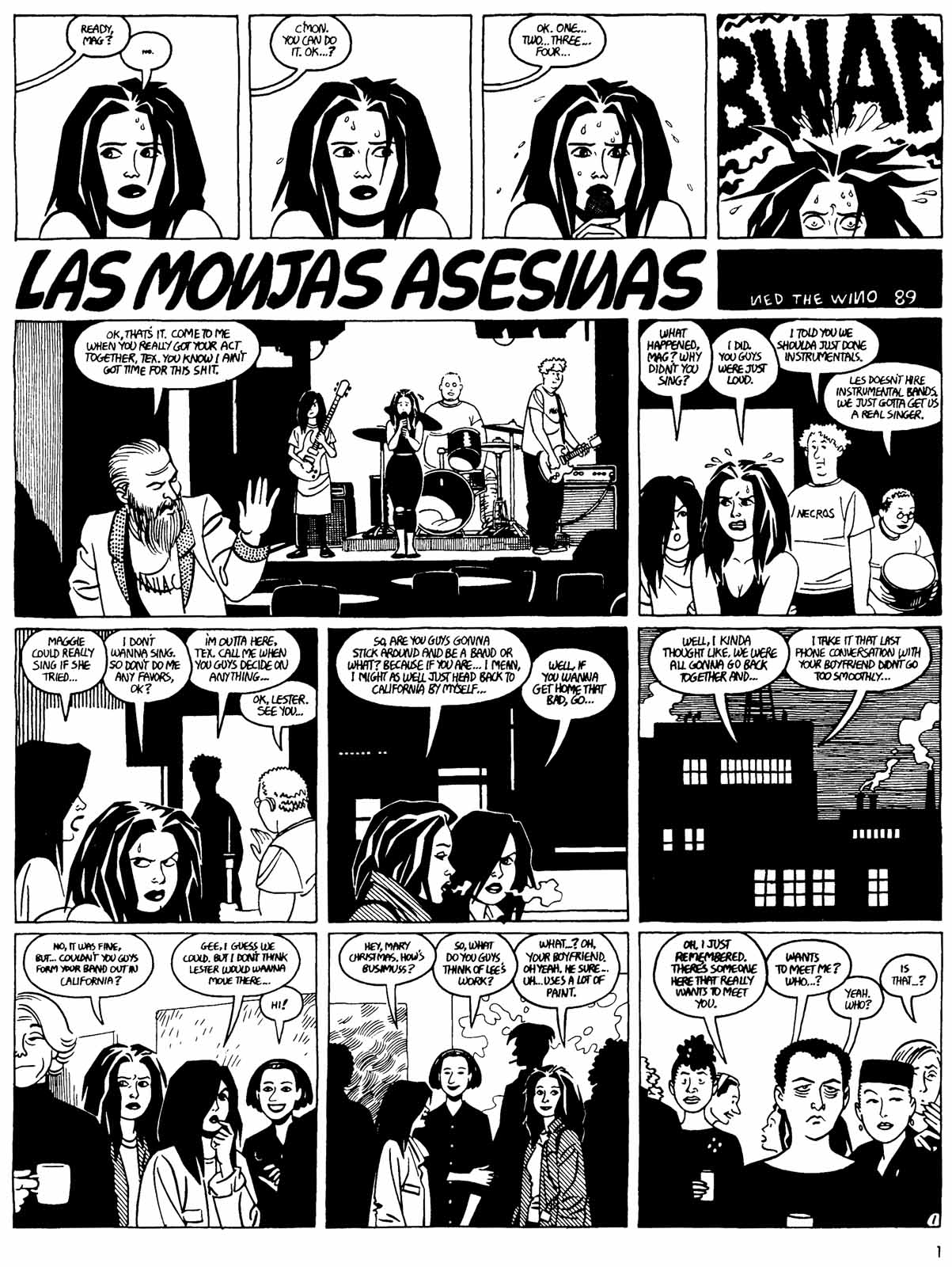 Read online Love and Rockets (1982) comic -  Issue #31 - 3