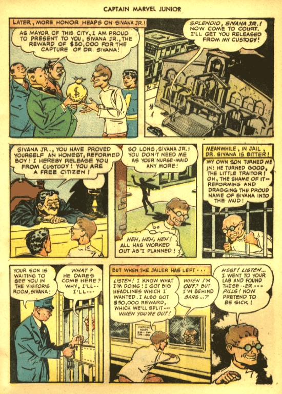 Read online Captain Marvel, Jr. comic -  Issue #39 - 7