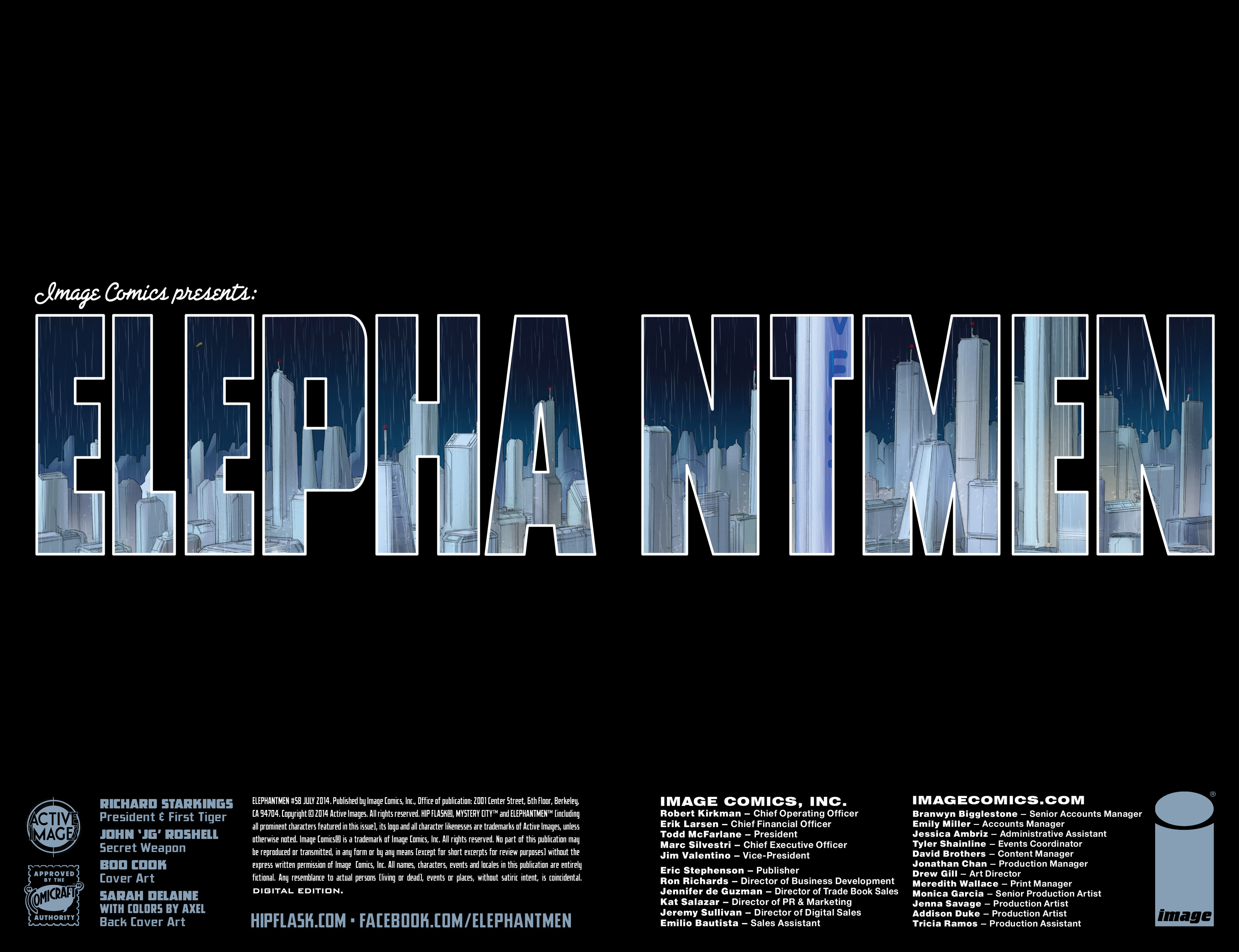 Read online Elephantmen comic -  Issue #58 - 2