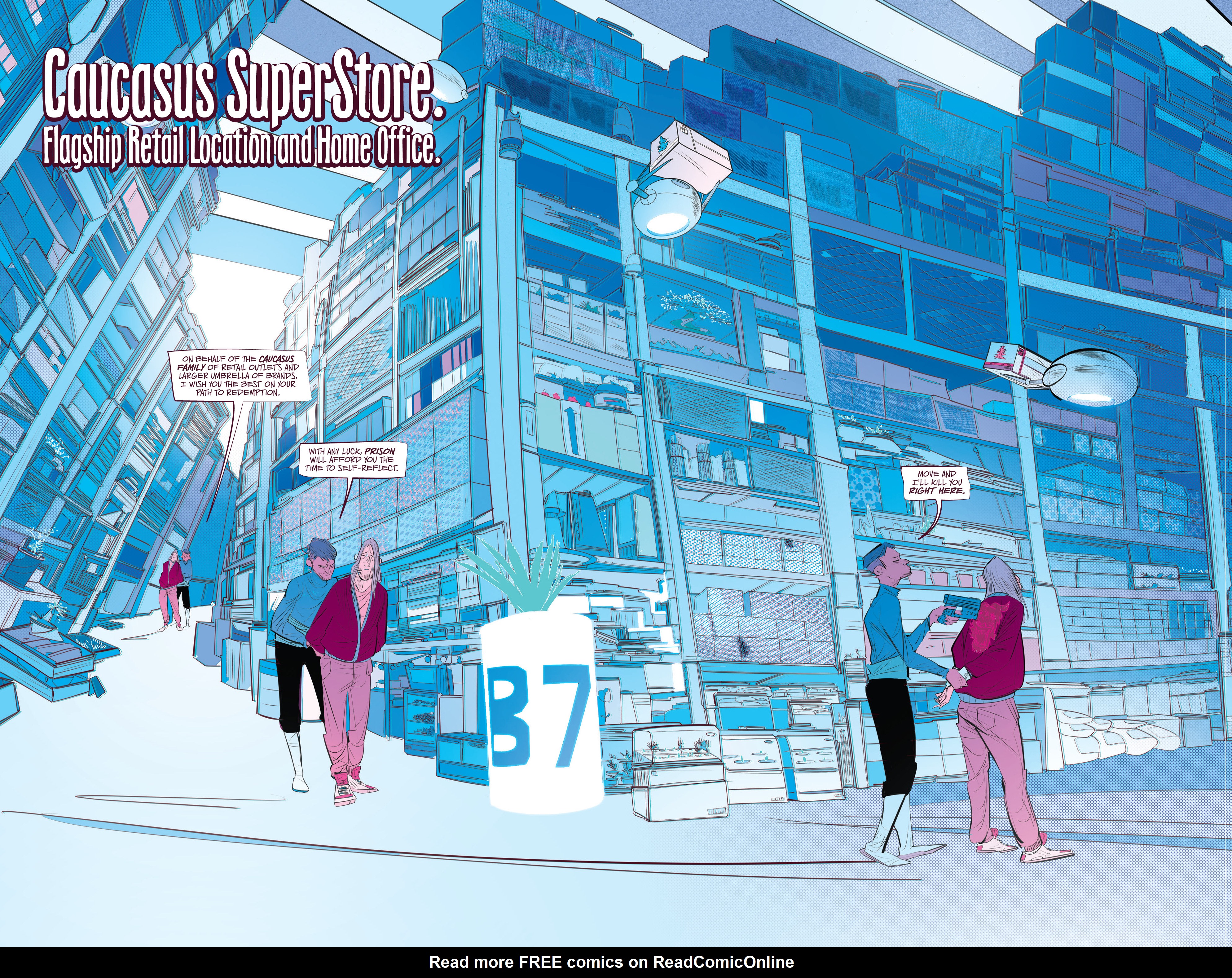 Read online Shoplifters Will Be Liquidated comic -  Issue #1 - 3