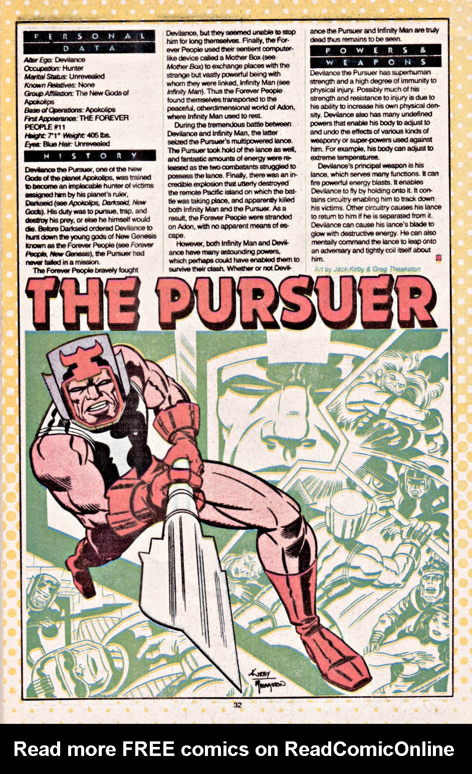 Read online Who's Who: The Definitive Directory of the DC Universe comic -  Issue #18 - 33