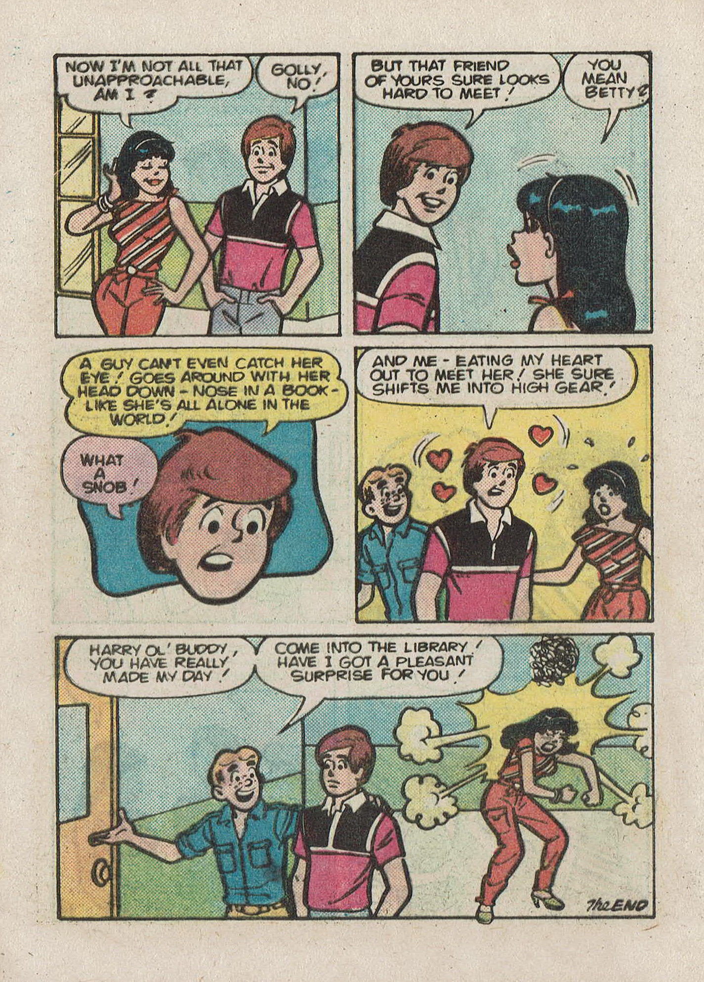 Read online Betty and Veronica Digest Magazine comic -  Issue #34 - 8
