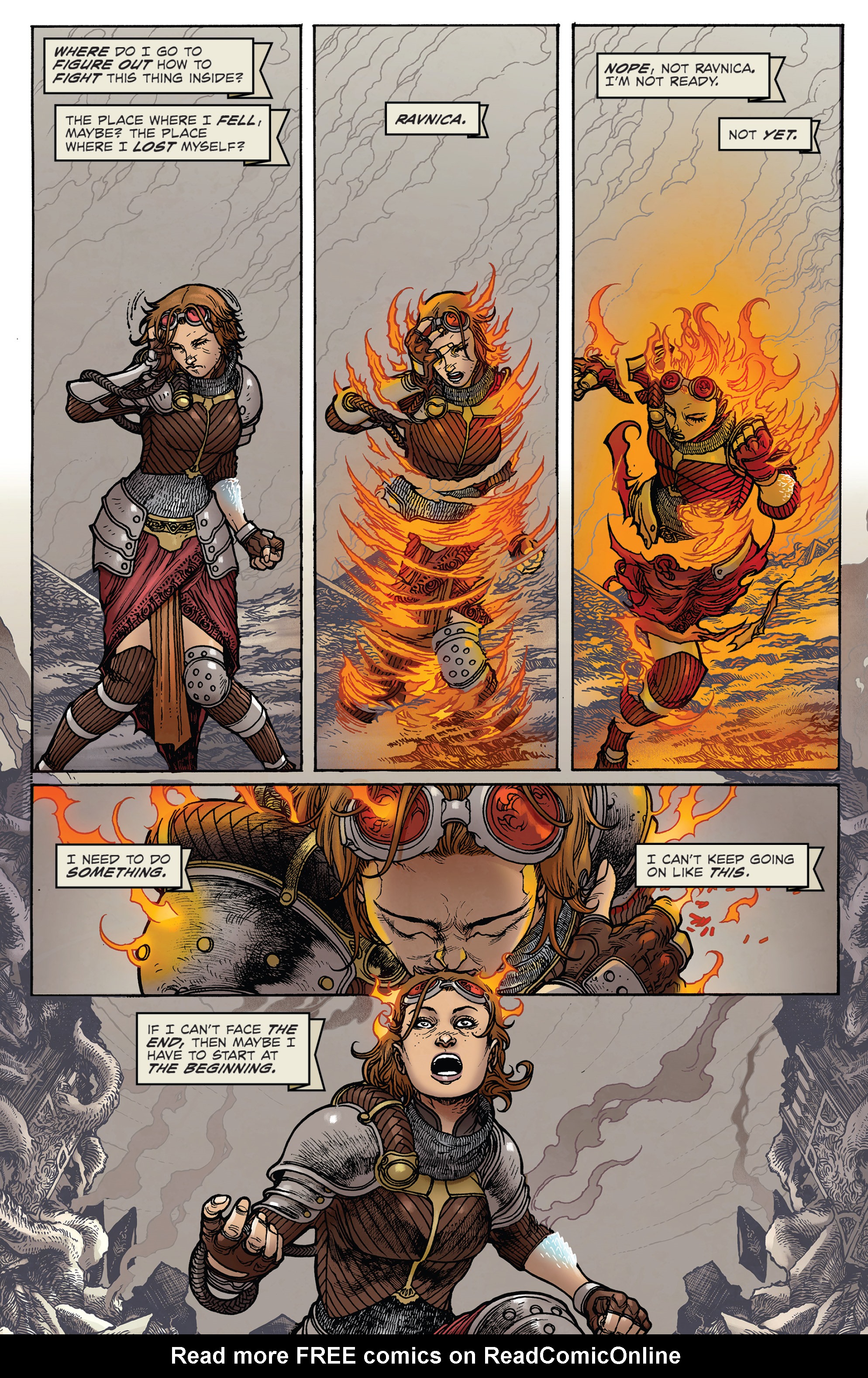 Read online Magic: The Gathering: Chandra comic -  Issue #3 - 4