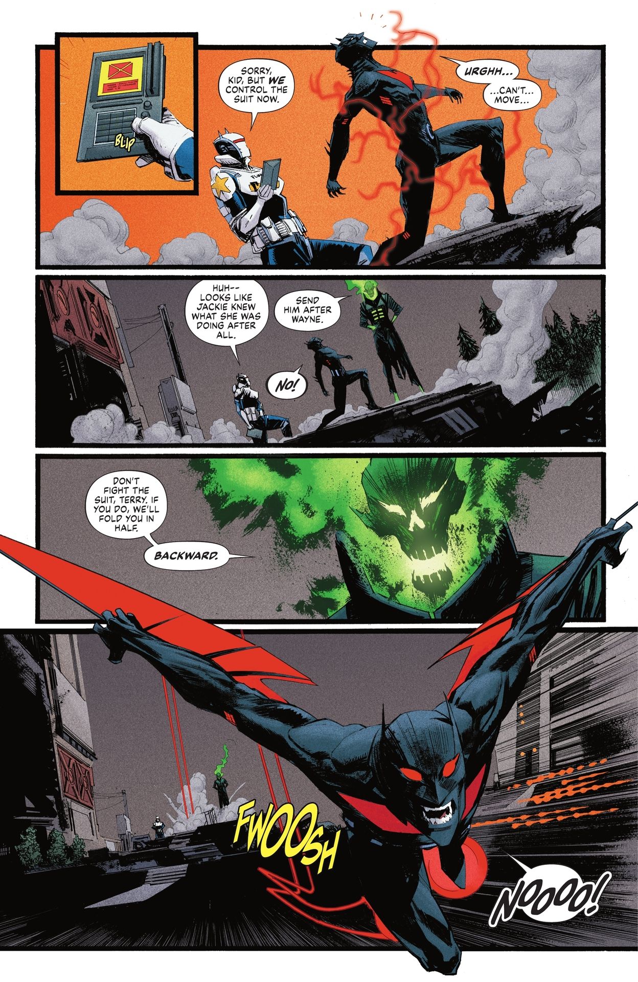 Read online Batman: Beyond the White Knight comic -  Issue #7 - 9