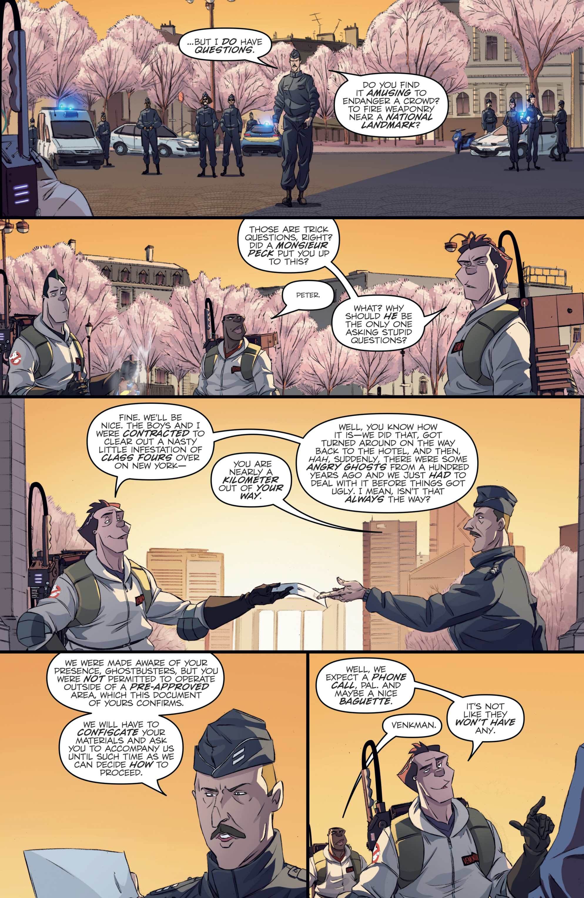 Read online Ghostbusters: International comic -  Issue #4 - 13