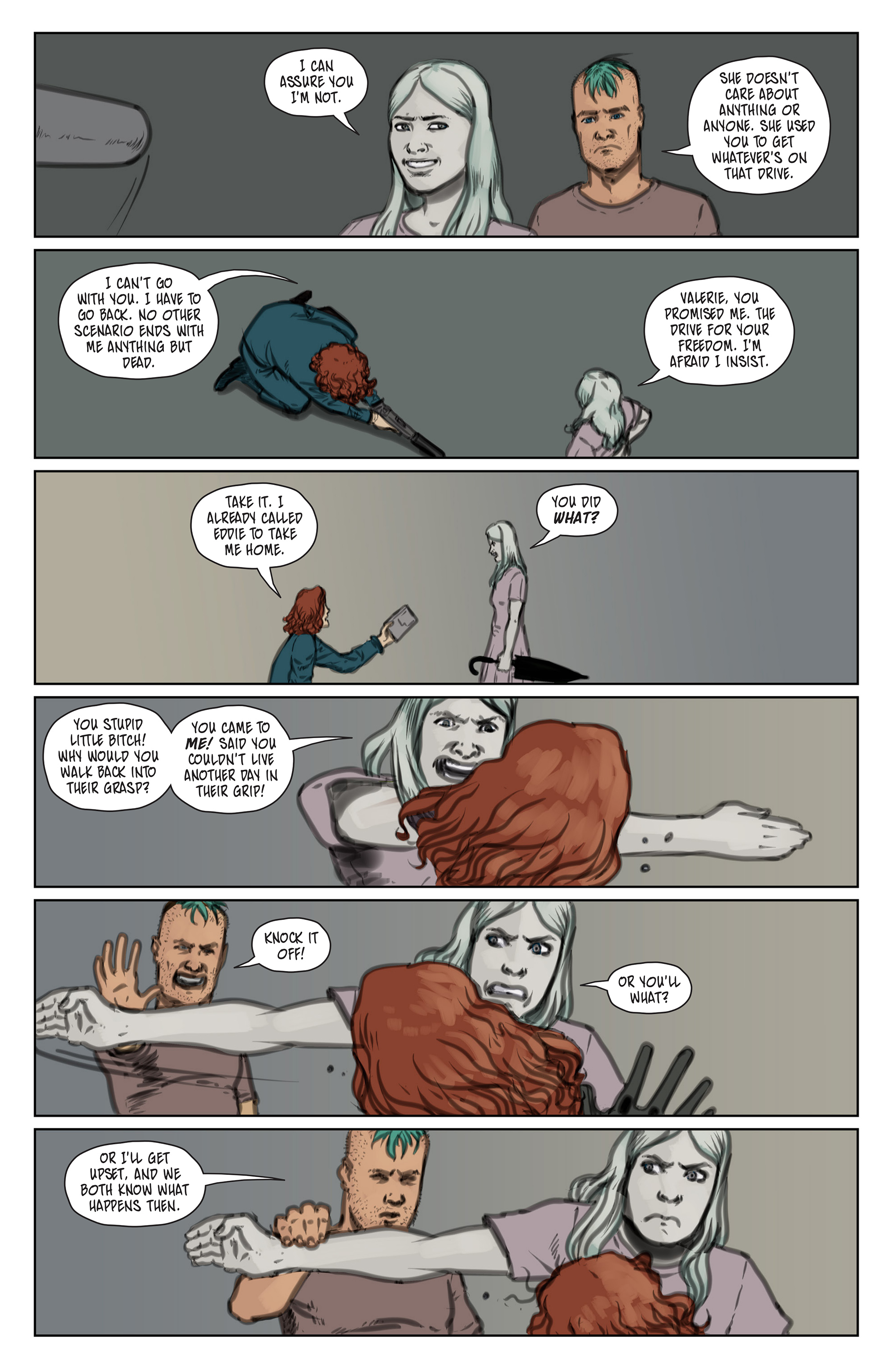 Read online Throwaways comic -  Issue #8 - 19