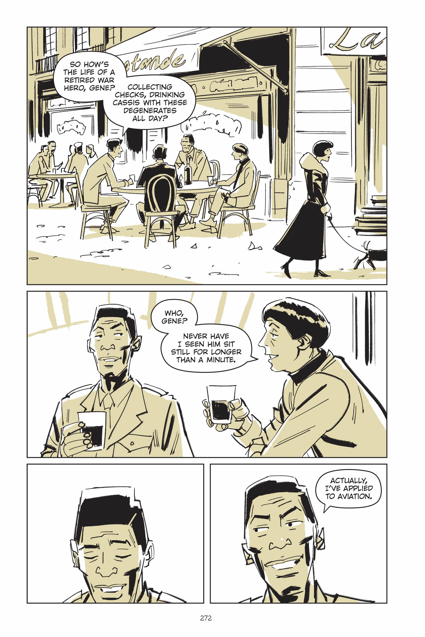 Read online Now Let Me Fly: A Portrait of Eugene Bullard comic -  Issue # TPB (Part 3) - 68
