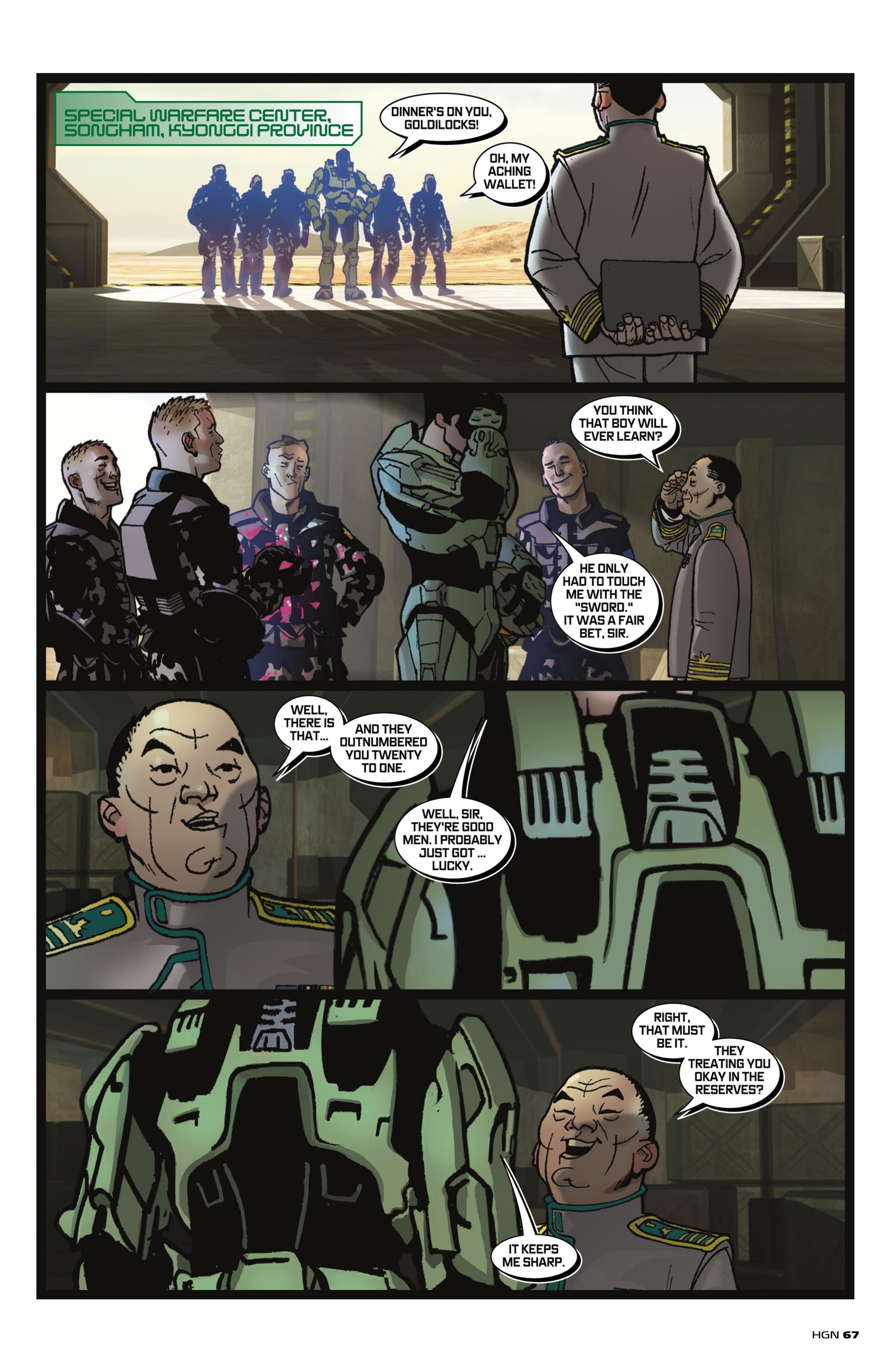 Read online Halo Graphic Novel (2021) comic -  Issue # TPB - 67