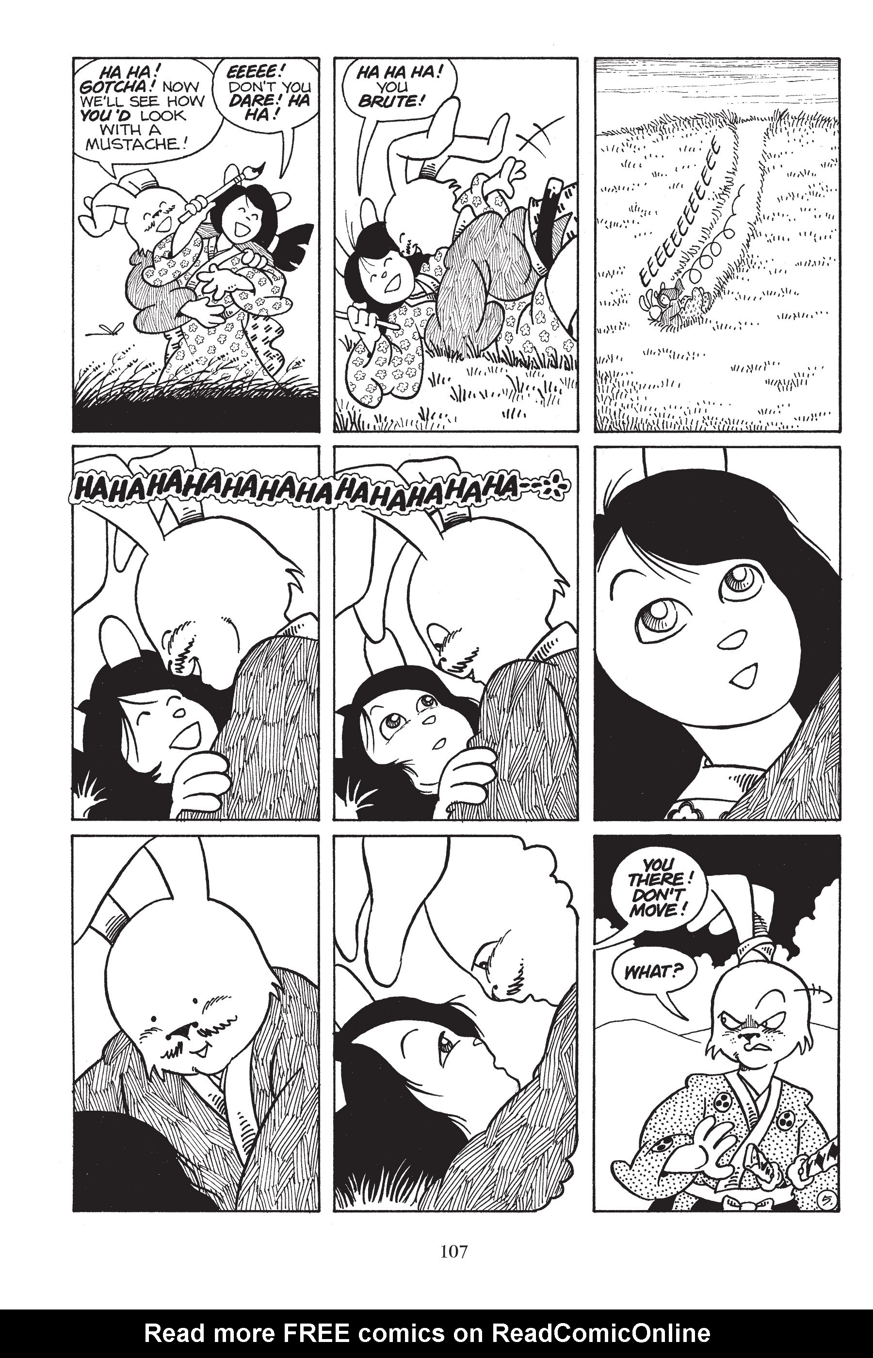 Read online Usagi Yojimbo (1987) comic -  Issue # _TPB 6 - 106