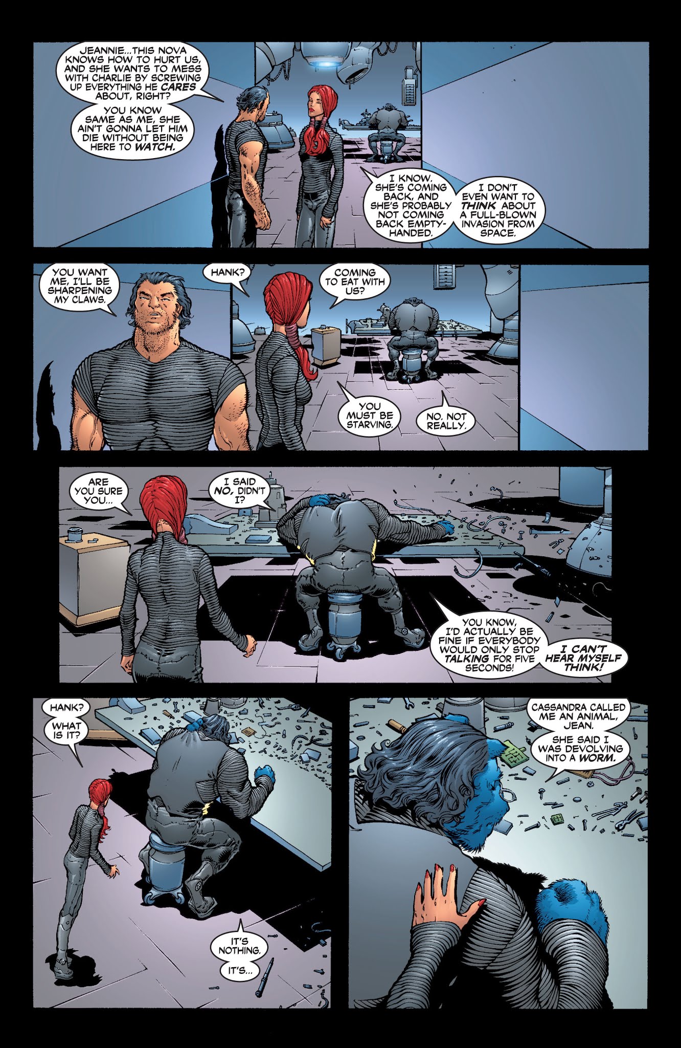 Read online New X-Men (2001) comic -  Issue # _TPB 2 - 112