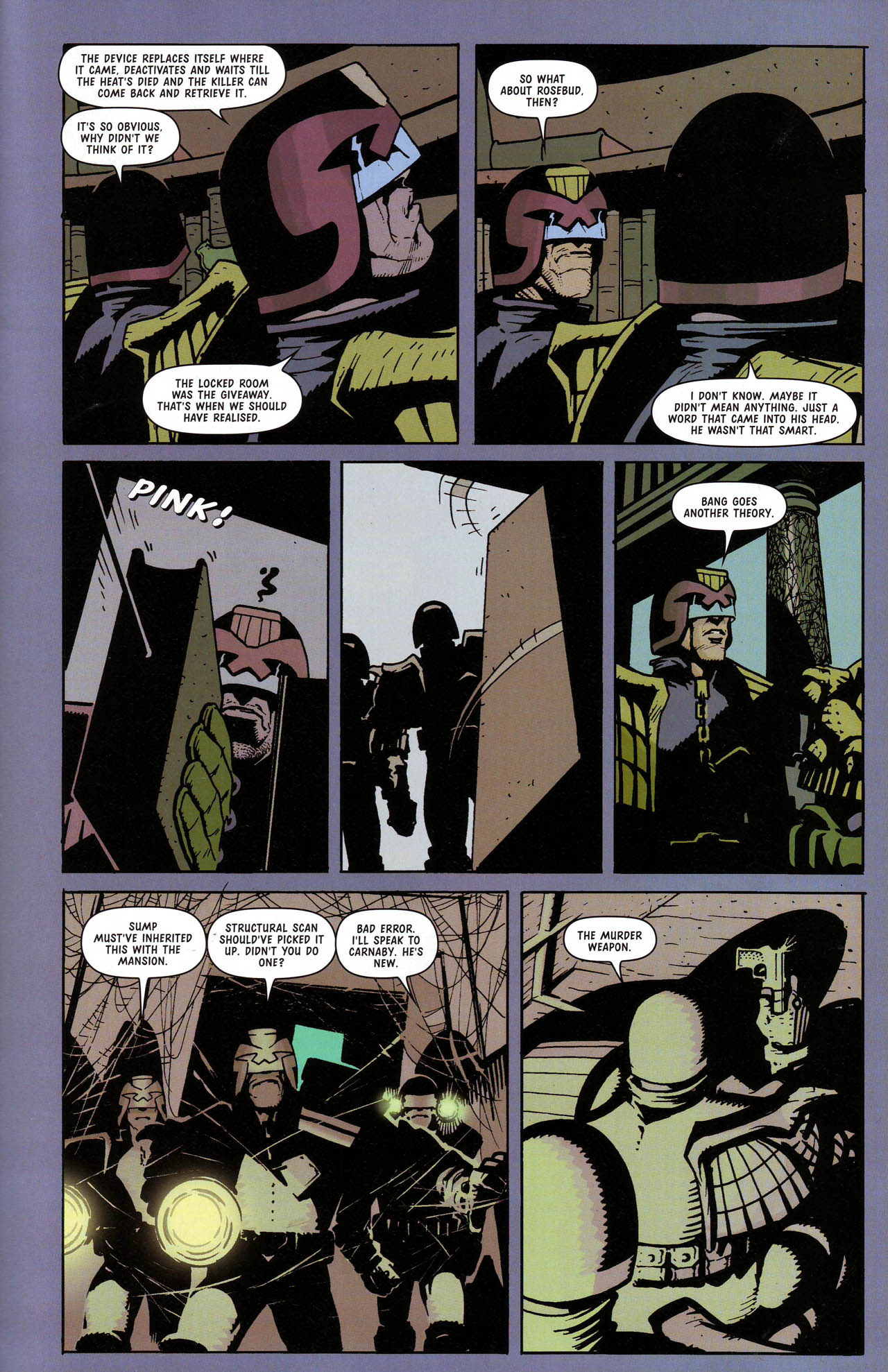 Read online Judge Dredd Megazine (vol. 4) comic -  Issue #13 - 17