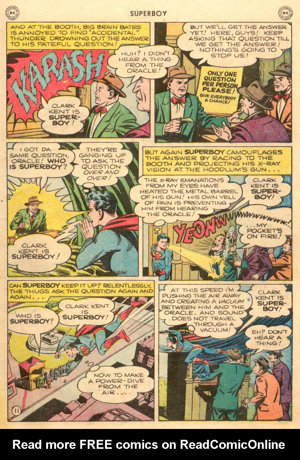 Read online Superboy (1949) comic -  Issue #4 - 12