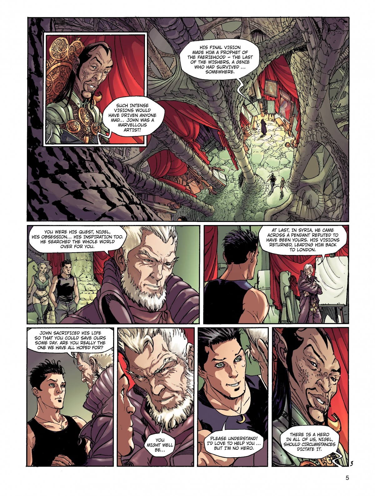 Read online Wisher comic -  Issue #2 - 5