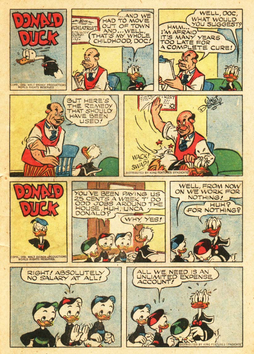 Read online Walt Disney's Comics and Stories comic -  Issue #161 - 36