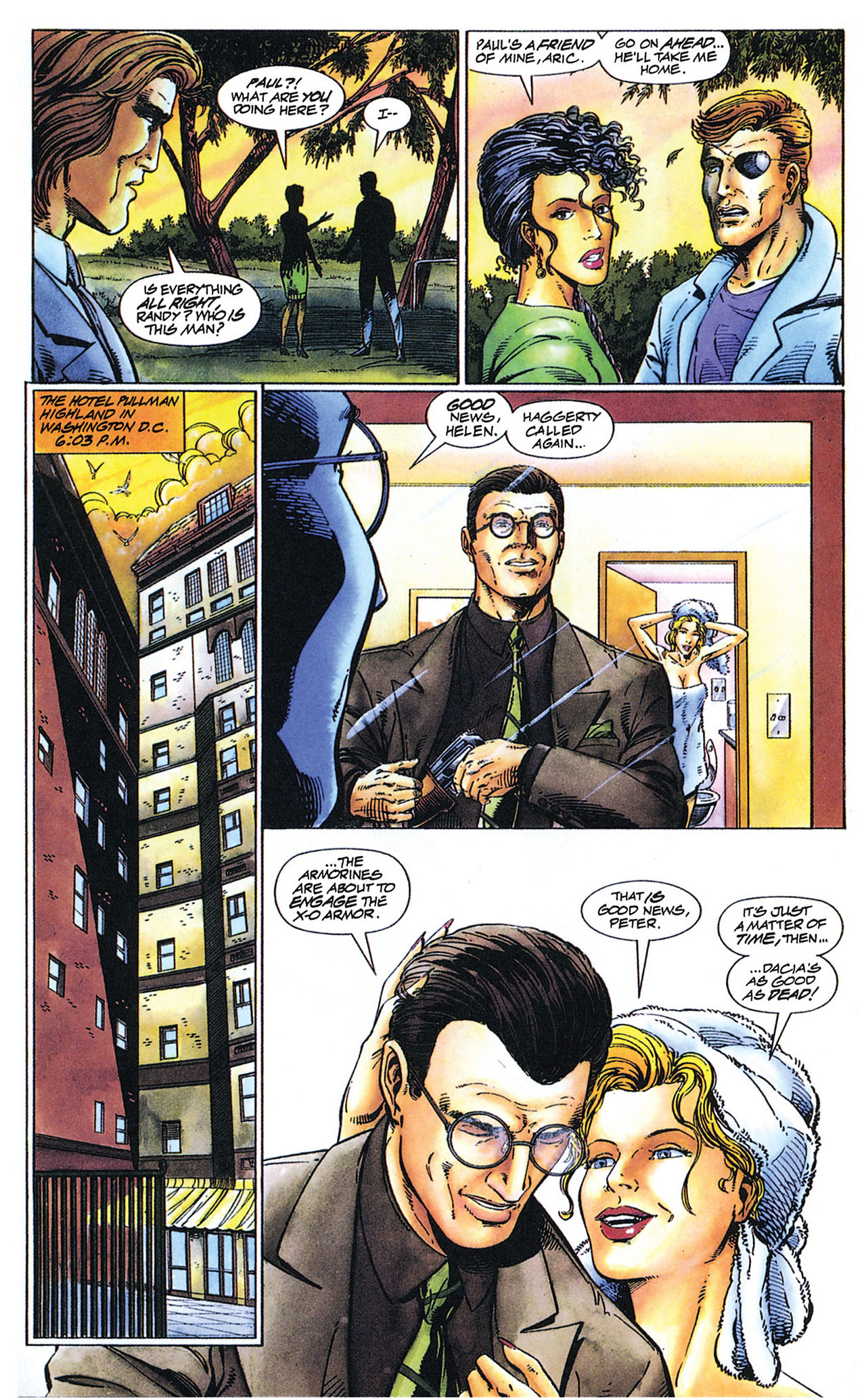Read online X-O Manowar (1992) comic -  Issue #25 - 8